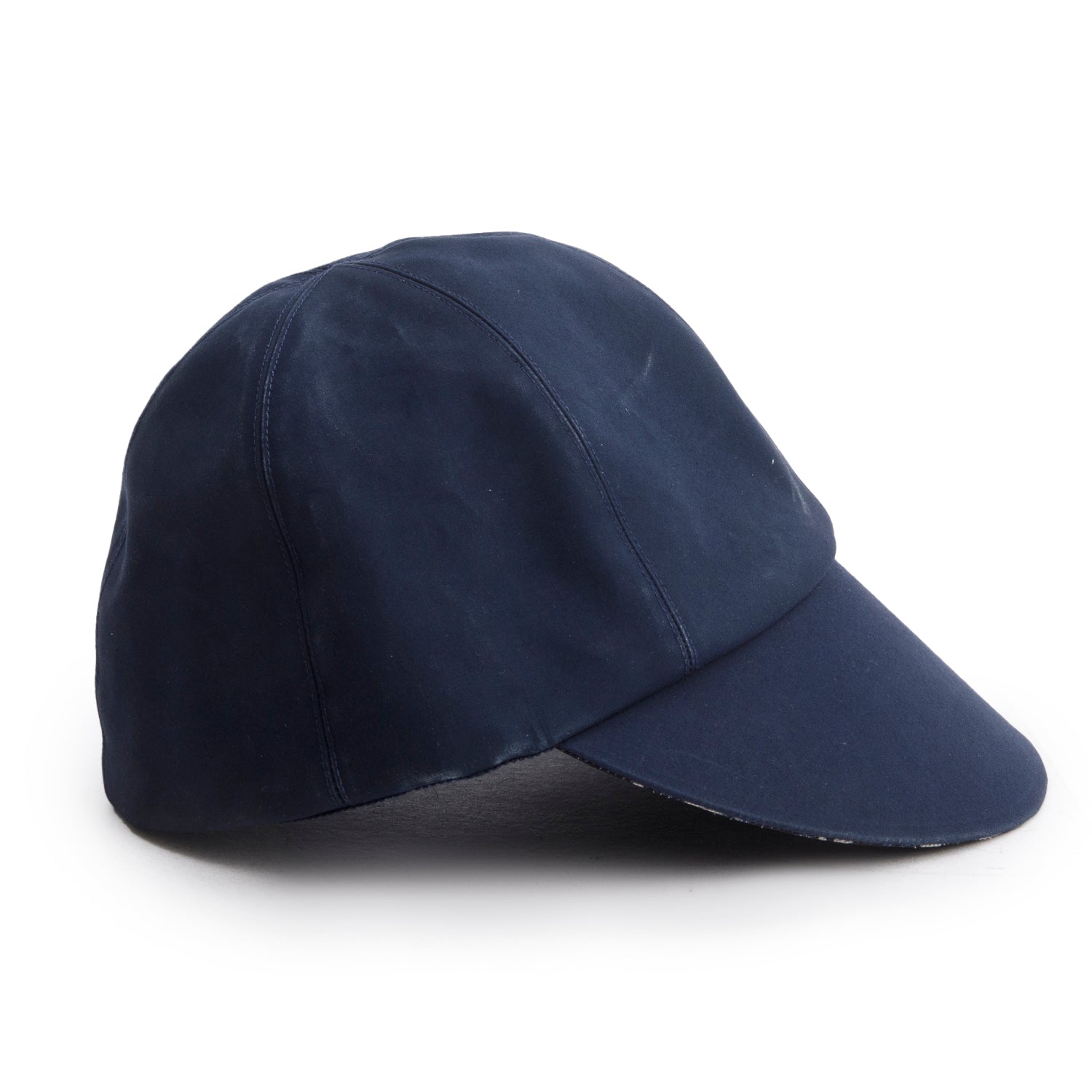 Christian Dior Navy Nylon Oblique Visor Cap