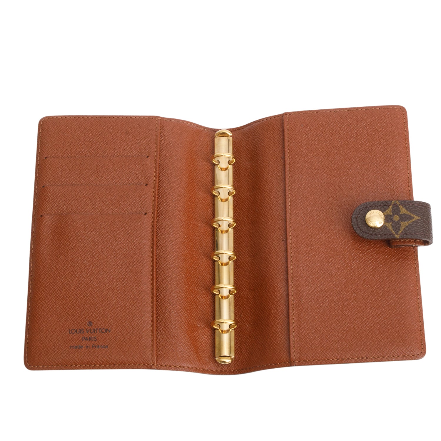 Louis Vuitton Monogram Small Ring Agenda Cover