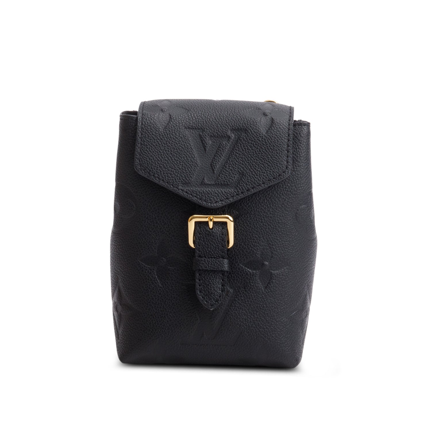 Louis Vuitton 2022 Black Empreinte Monogram Giant Tiny Backpack w/ Box & Receipt