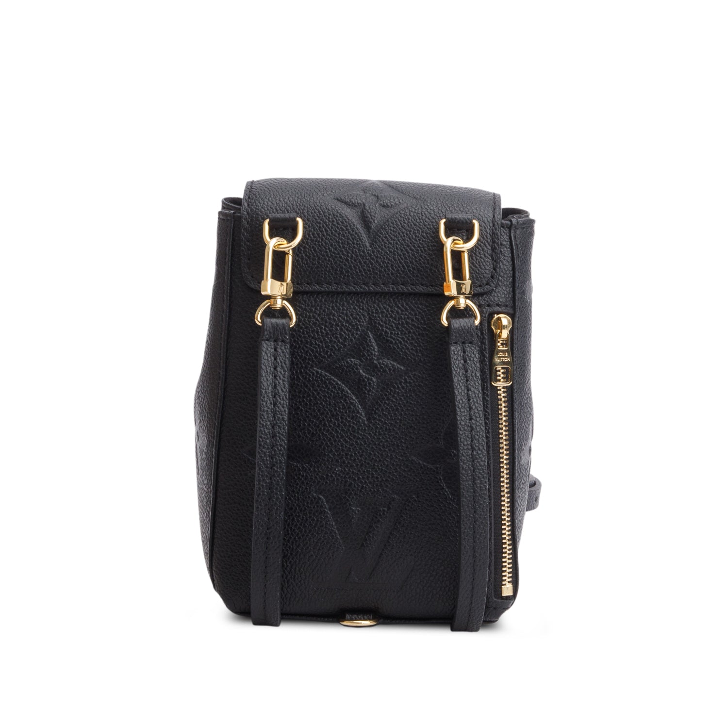 Louis Vuitton Black Empreinte Monogram Giant Tiny Backpack w/ Box