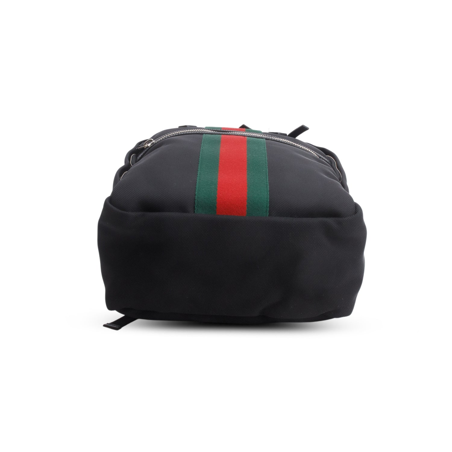 Gucci Black Techno Canvas Web Backpack