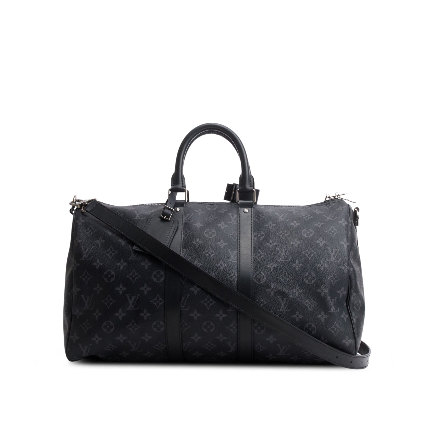 Louis Vuitton Monogram Eclipse Keepall Bandouliere 45