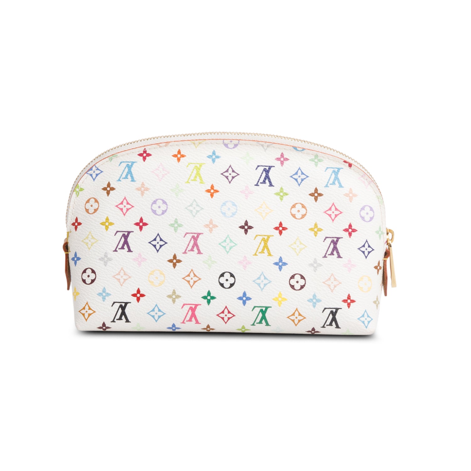 Louis Vuitton White Monogram Multicolor Cosmetic Pouch
