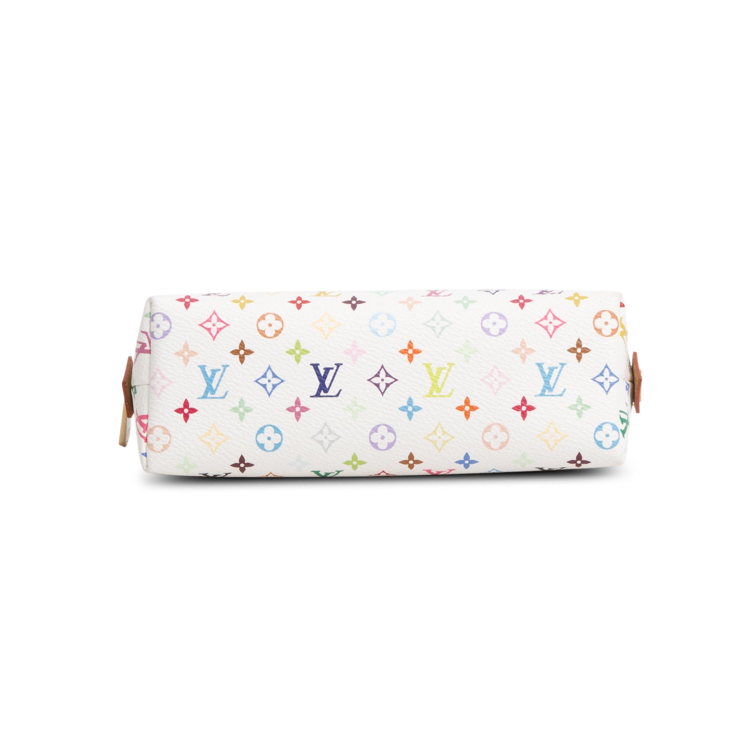 Louis Vuitton White Monogram Multicolor Cosmetic Pouch