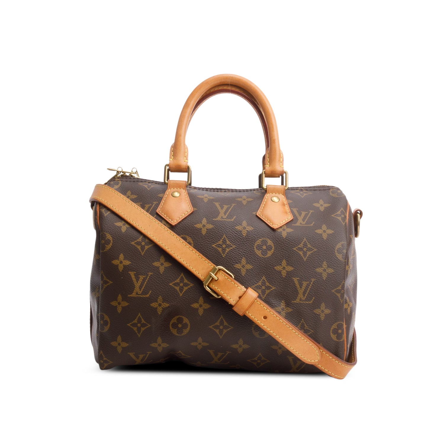 Louis Vuitton Monogram Speedy Bandouliere 25 w/ Strap