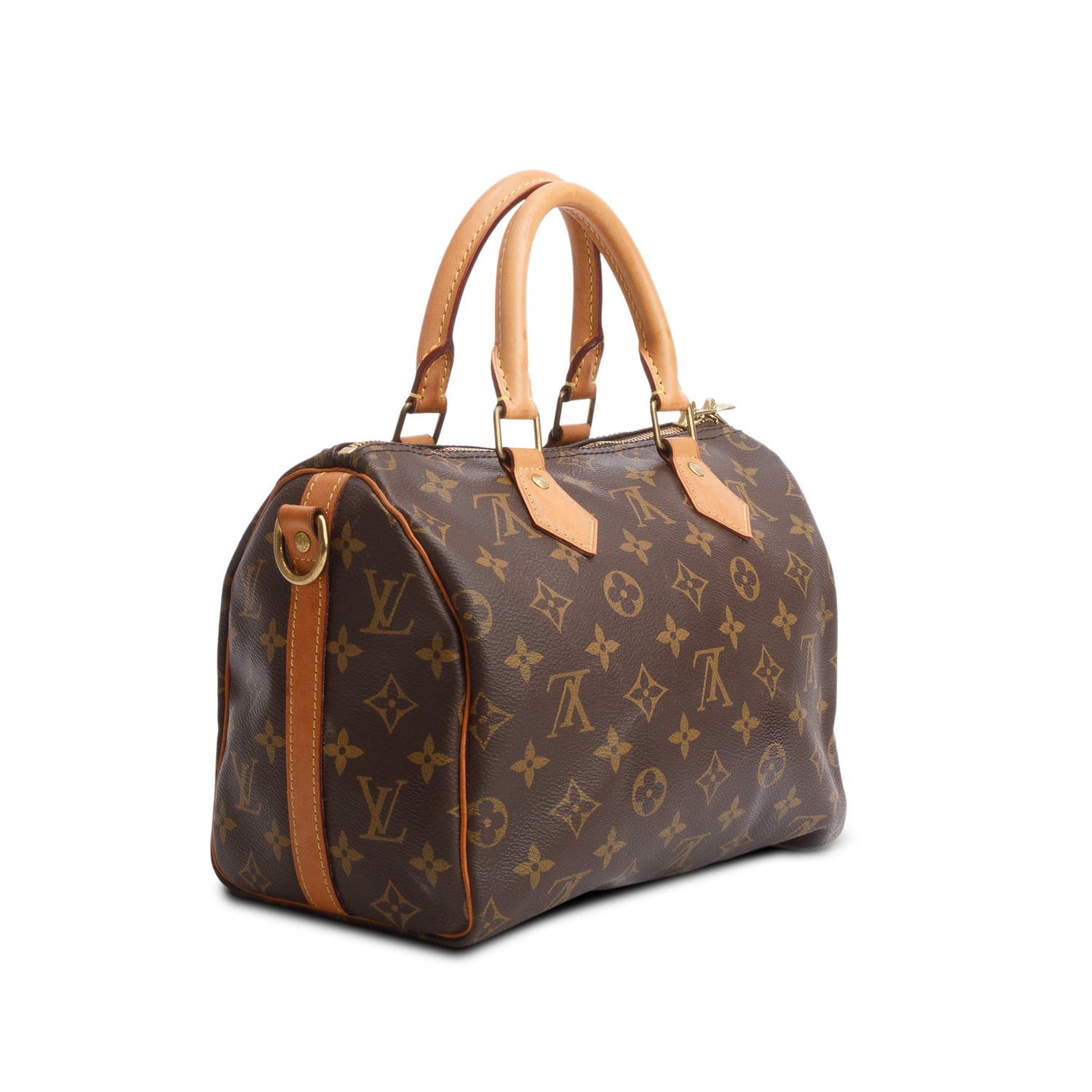 Louis Vuitton Monogram Speedy Bandouliere 25 w/ Strap