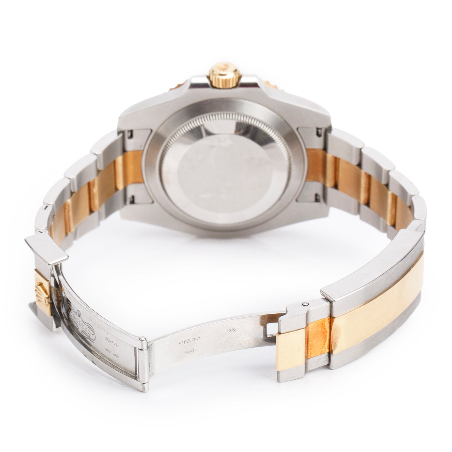 Rolex Stainless Steel & 18k Yellow Gold Submariner Date 40 MM Automatic Watch Blue Dial 116613LB w/ Box & Papers