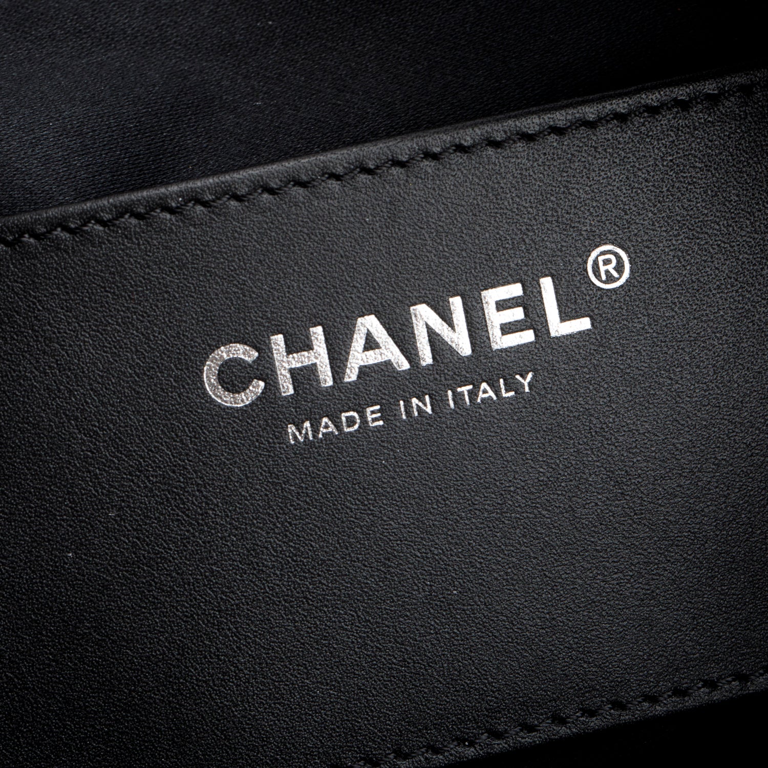 Chanel 2025 Black Shiny Calfskin Quilted Medium 25 Handbag w/ Box, Pouch & Receipt