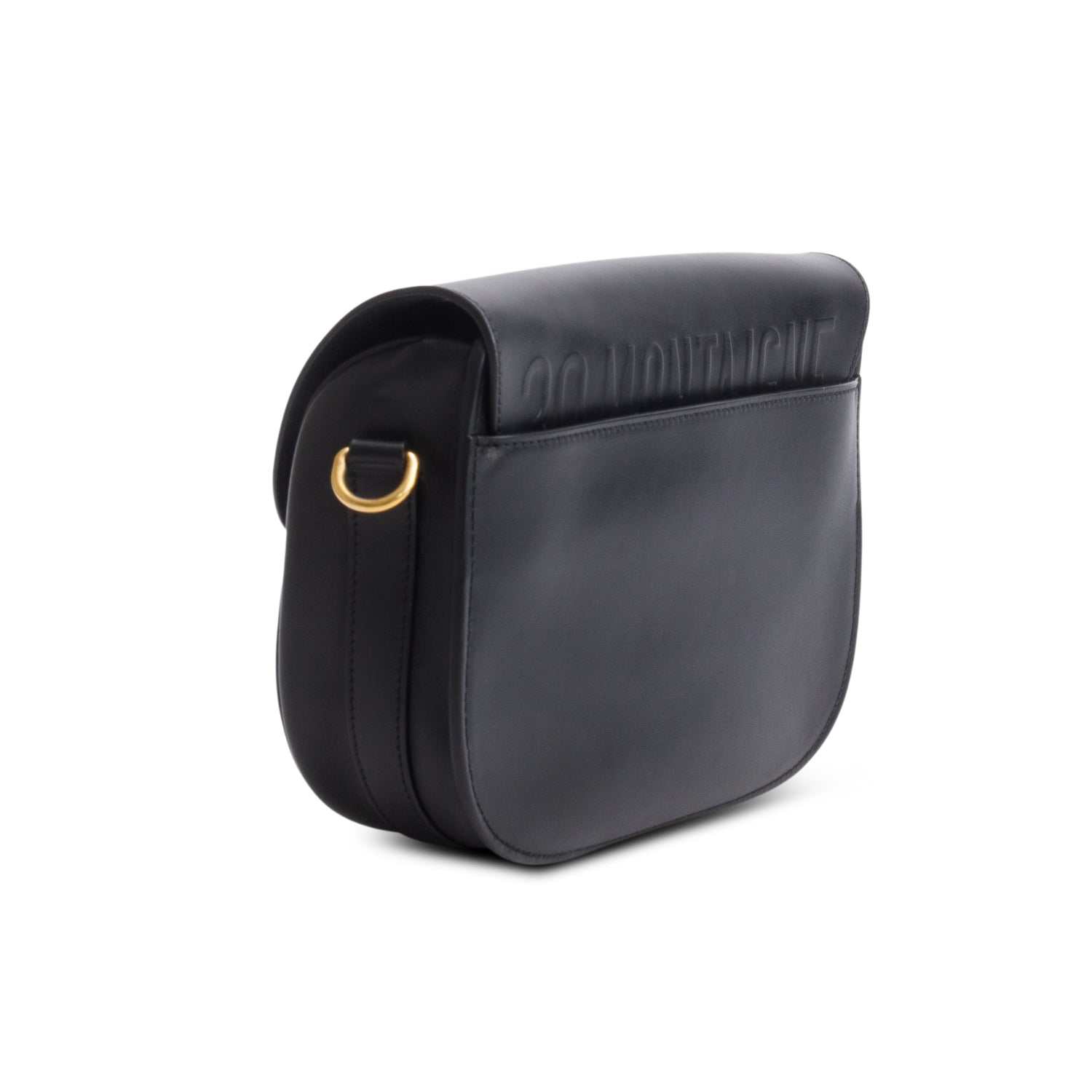 Christian Dior 2021 Black Box Calfskin Medium Bobby Flap w/ Authenticity Card