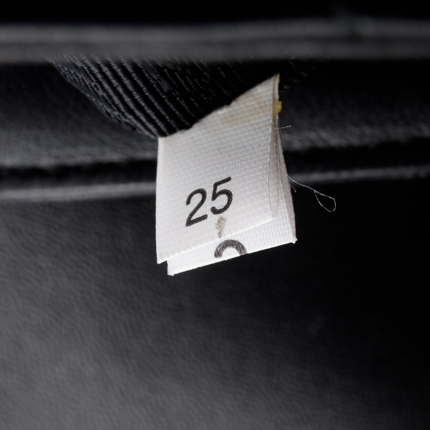 Prada 2021 Black Nappa Triangle Stiched Medium Spectrum Bag w/ Authenticity Card