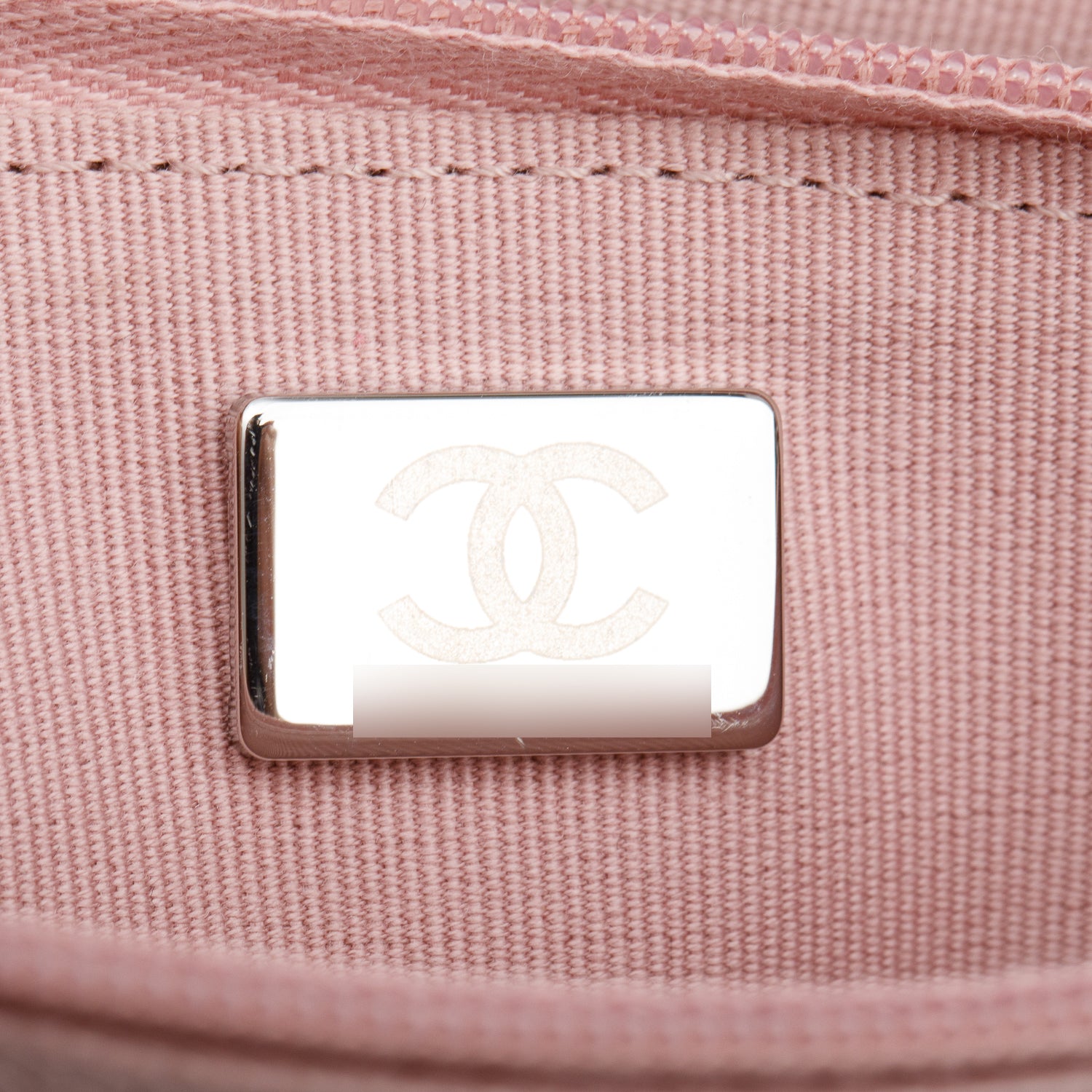 Chanel Pink Caviar Quilted Classic Wallet on Chain