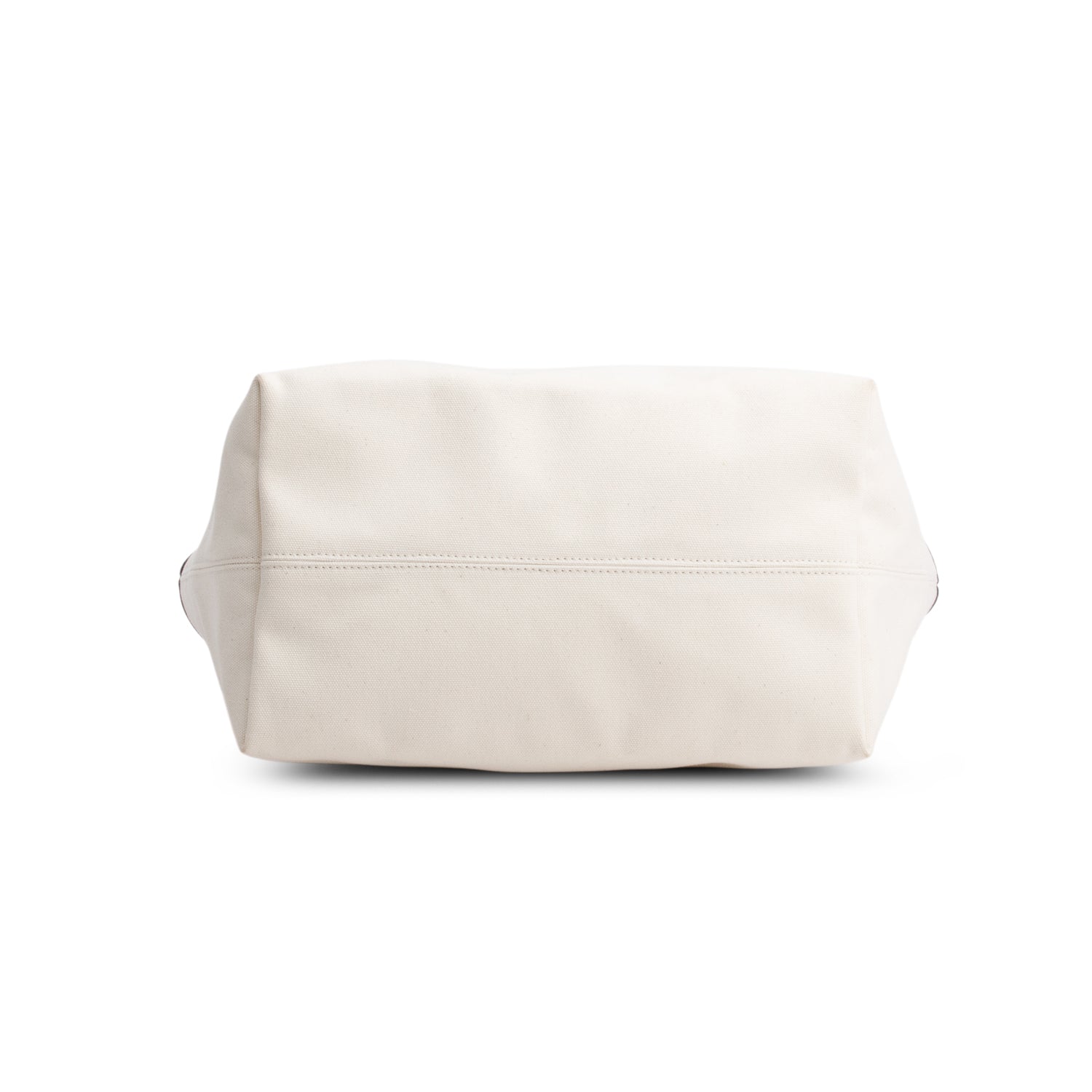 Balenciaga Cream Cotton Canvas Calfskin BB Logo Jumbo Large Tote