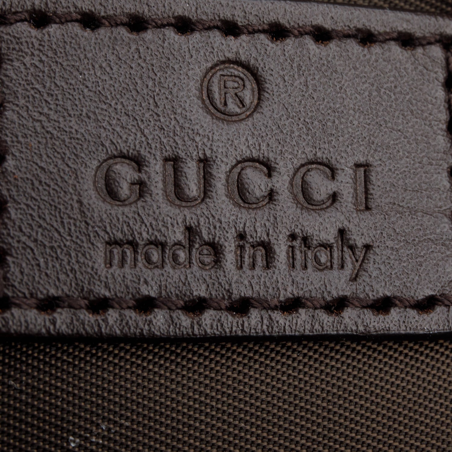 Gucci GG Plus Monogram Messenger Diaper Bag w/ Box