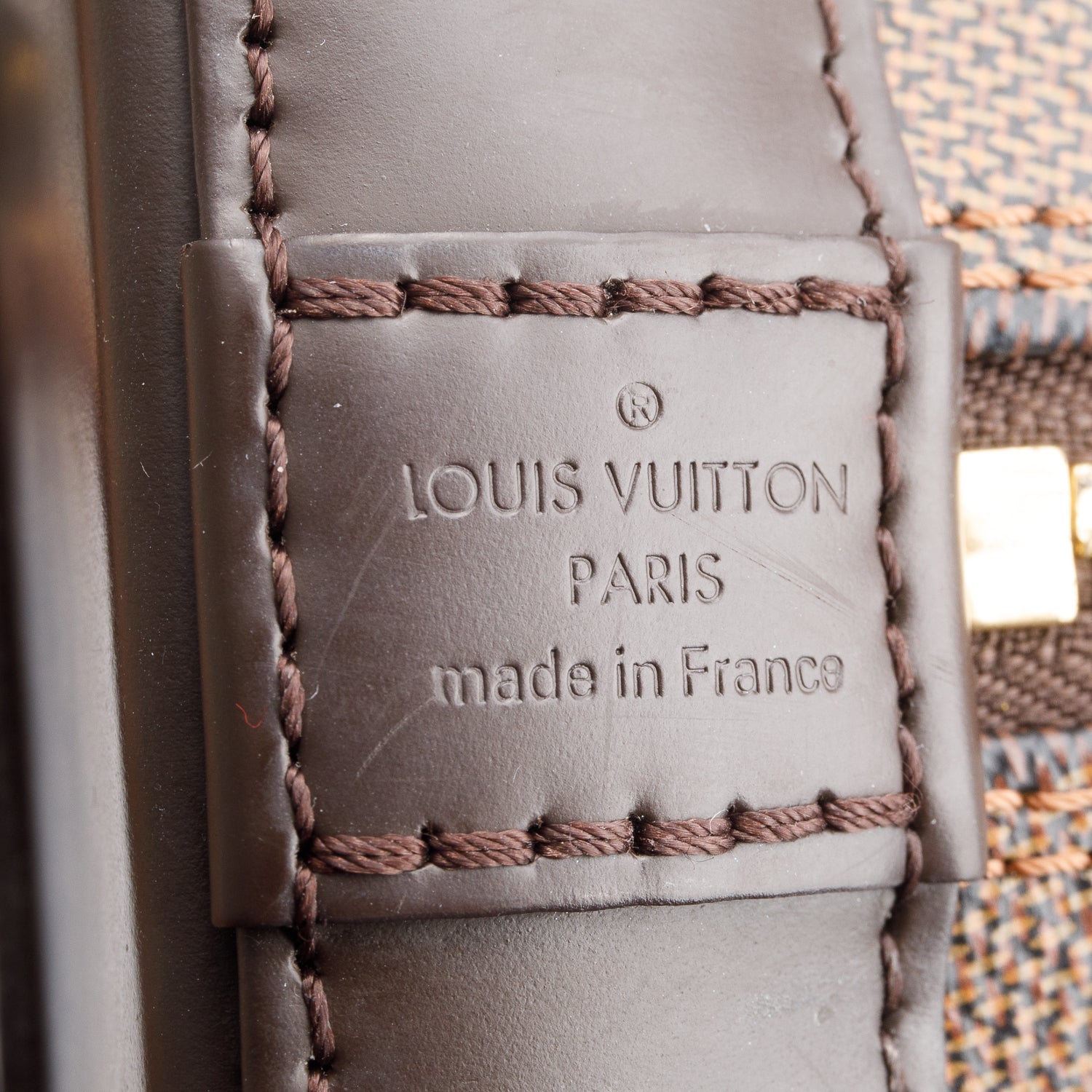 Louis Vuitton 2020 Damier Ebene Alma BB w/ Box & Receipt