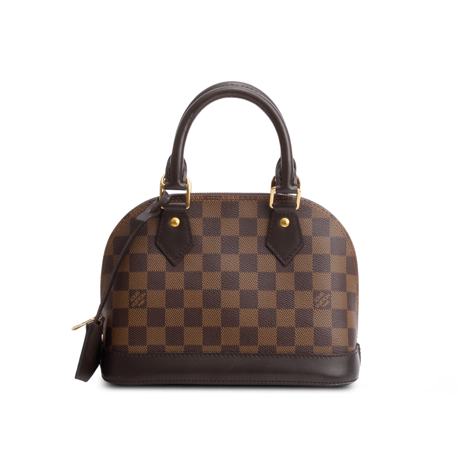 Louis Vuitton 2020 Damier Ebene Alma BB w/ Box & Receipt