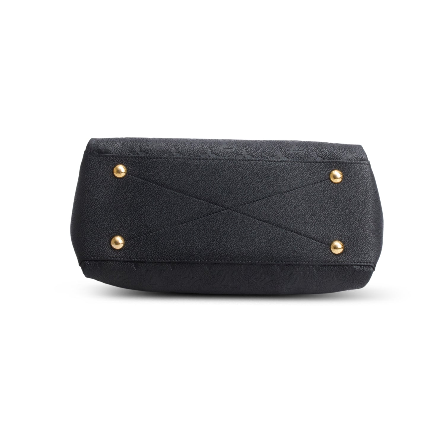 Louis Vuitton 2020 Black Empreinte Leather Georges MM w/ Strap