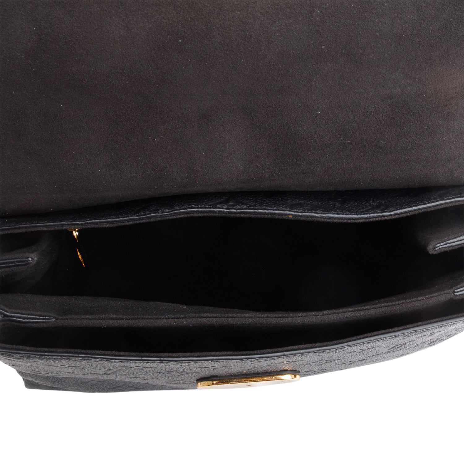 Louis Vuitton 2020 Black Empreinte Leather Georges MM w/ Strap
