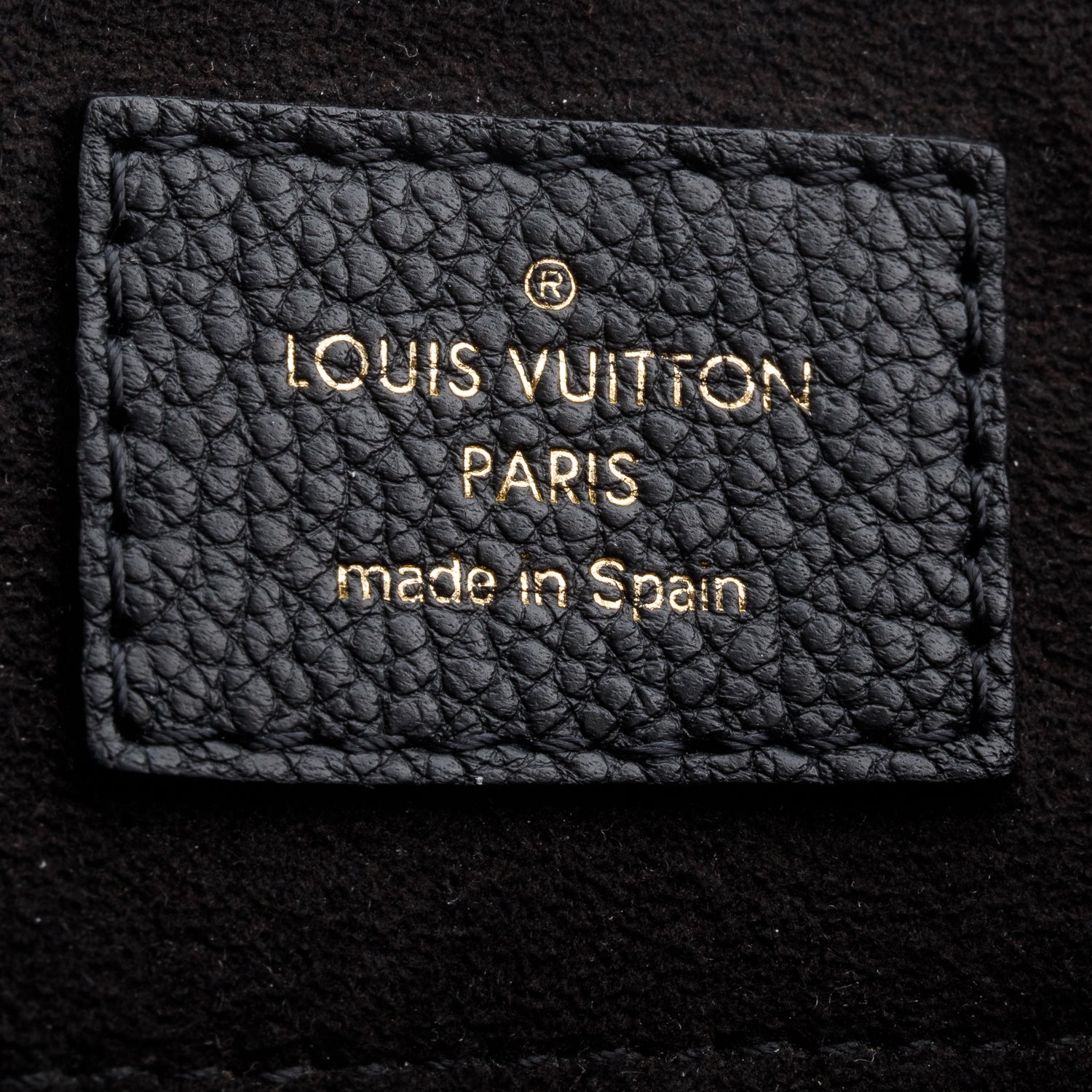 Louis Vuitton 2020 Black Empreinte Leather Georges MM w/ Strap