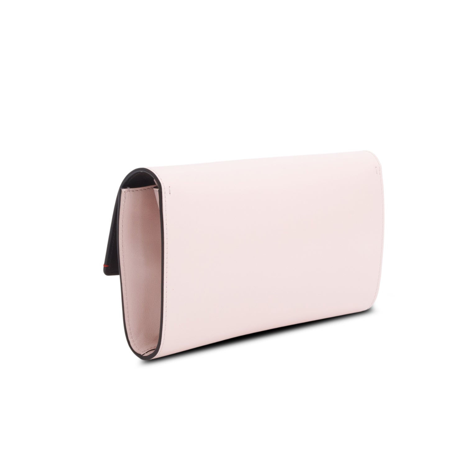 Valentino Pink Shiny Calfskin VLogo Crystal Clutch w/ Strap – OLIVER'S