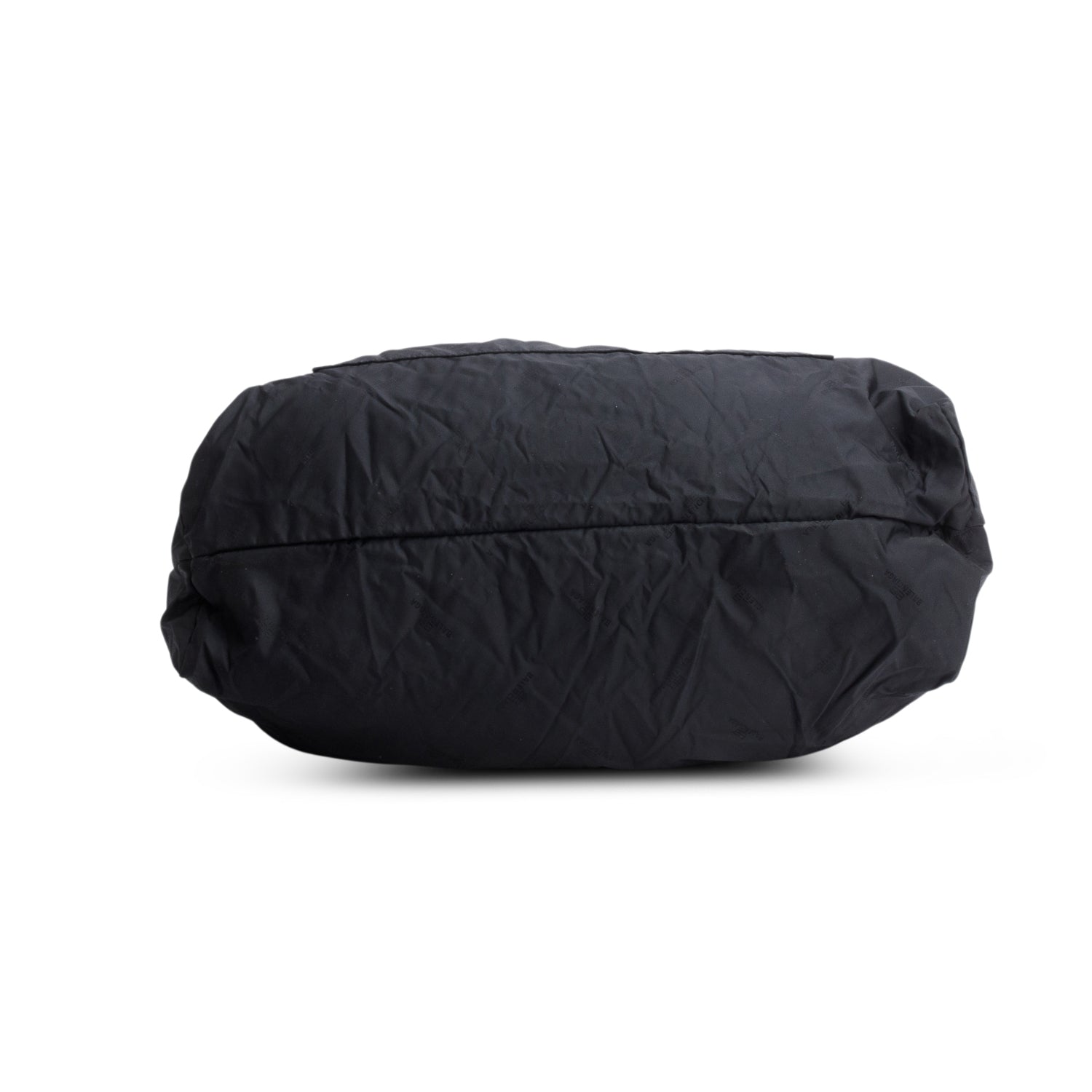 Balenciaga Black Nylon Convertible Tote Bag