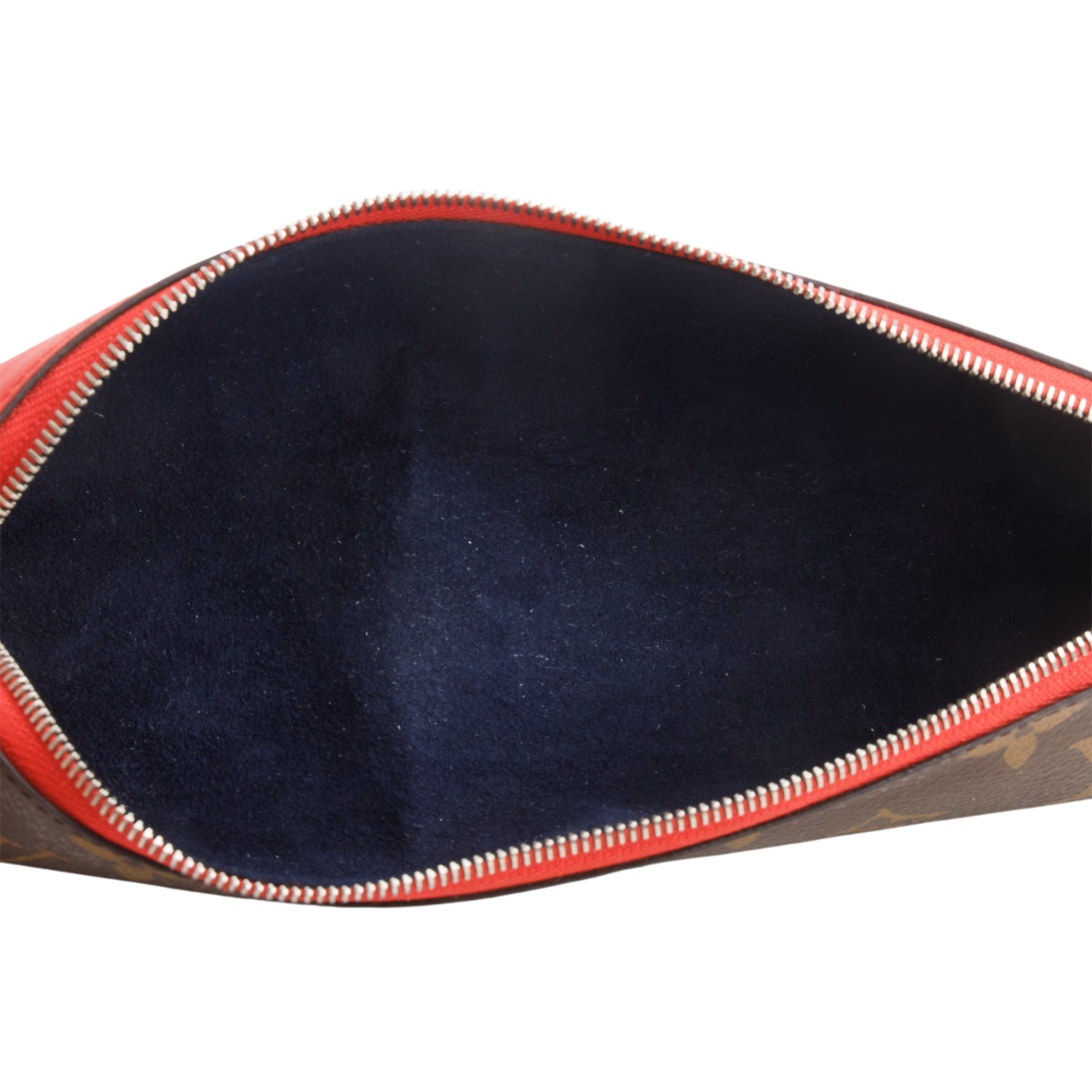 Louis Vuitton Red Monogram Elizabeth Pencil Pouch