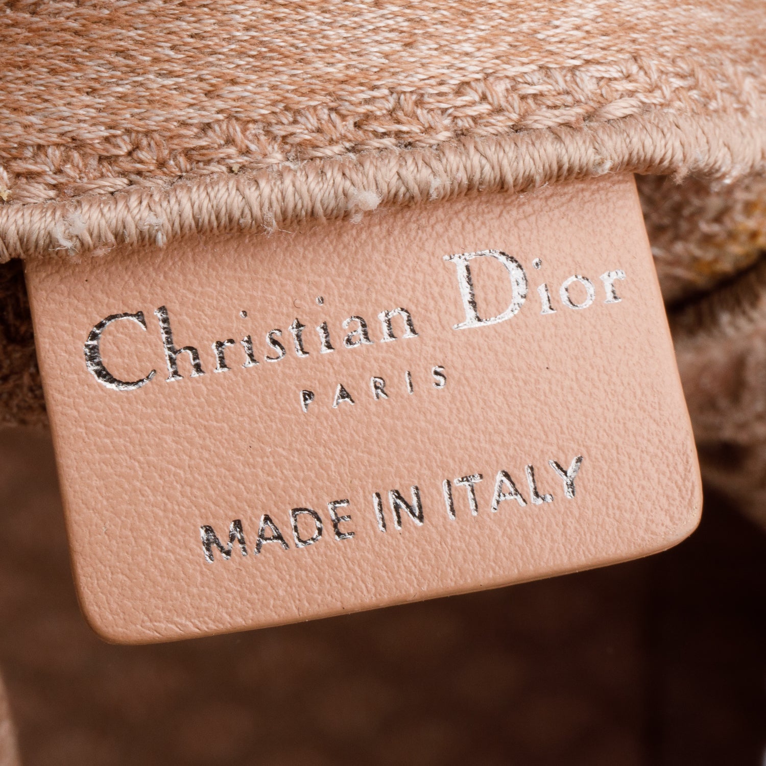 Christian Dior 2020 Brown Canvas Embroidered Mesh Diorcamp Messenger w/ Box