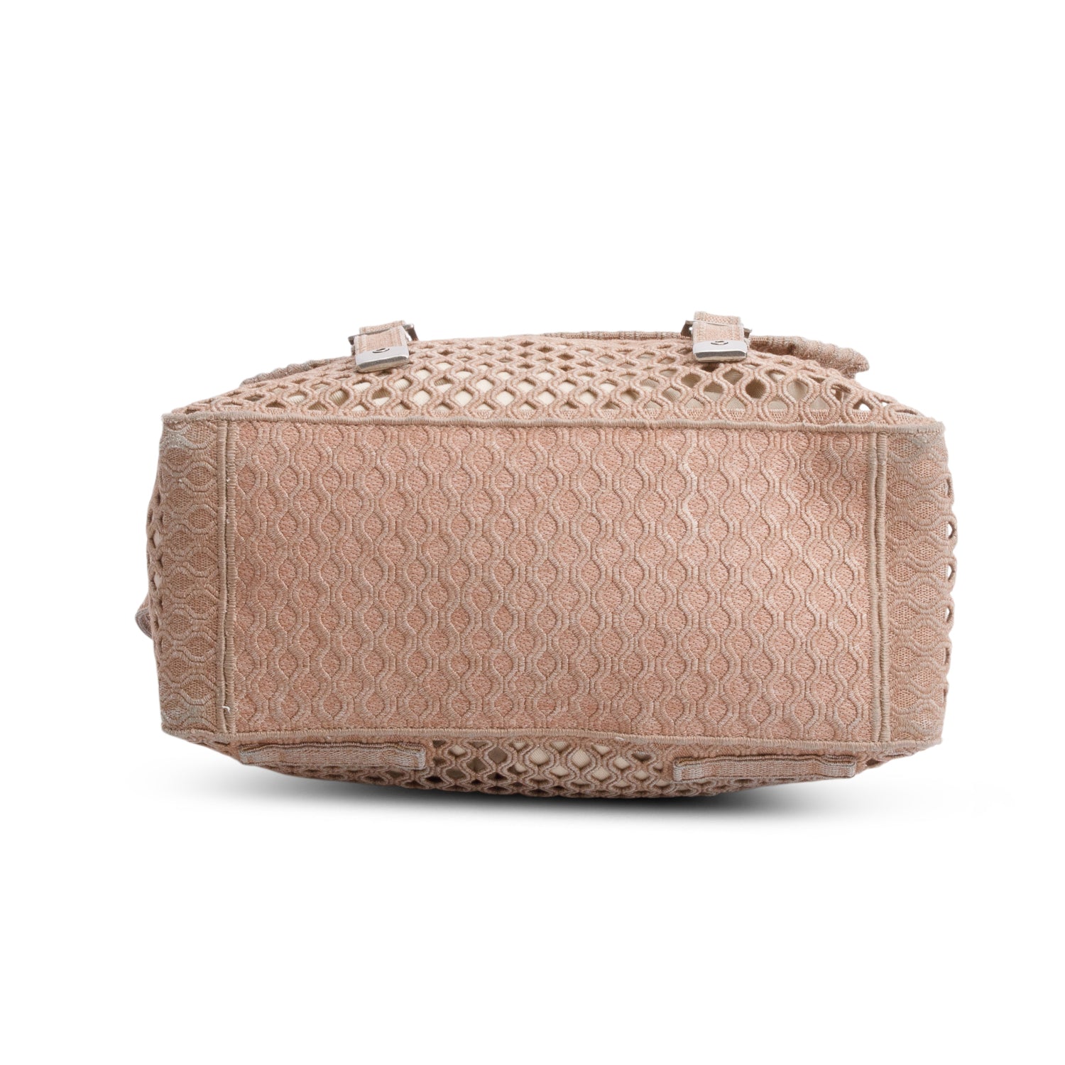 Christian Dior 2020 Brown Canvas Embroidered Mesh Diorcamp Messenger w/ Box
