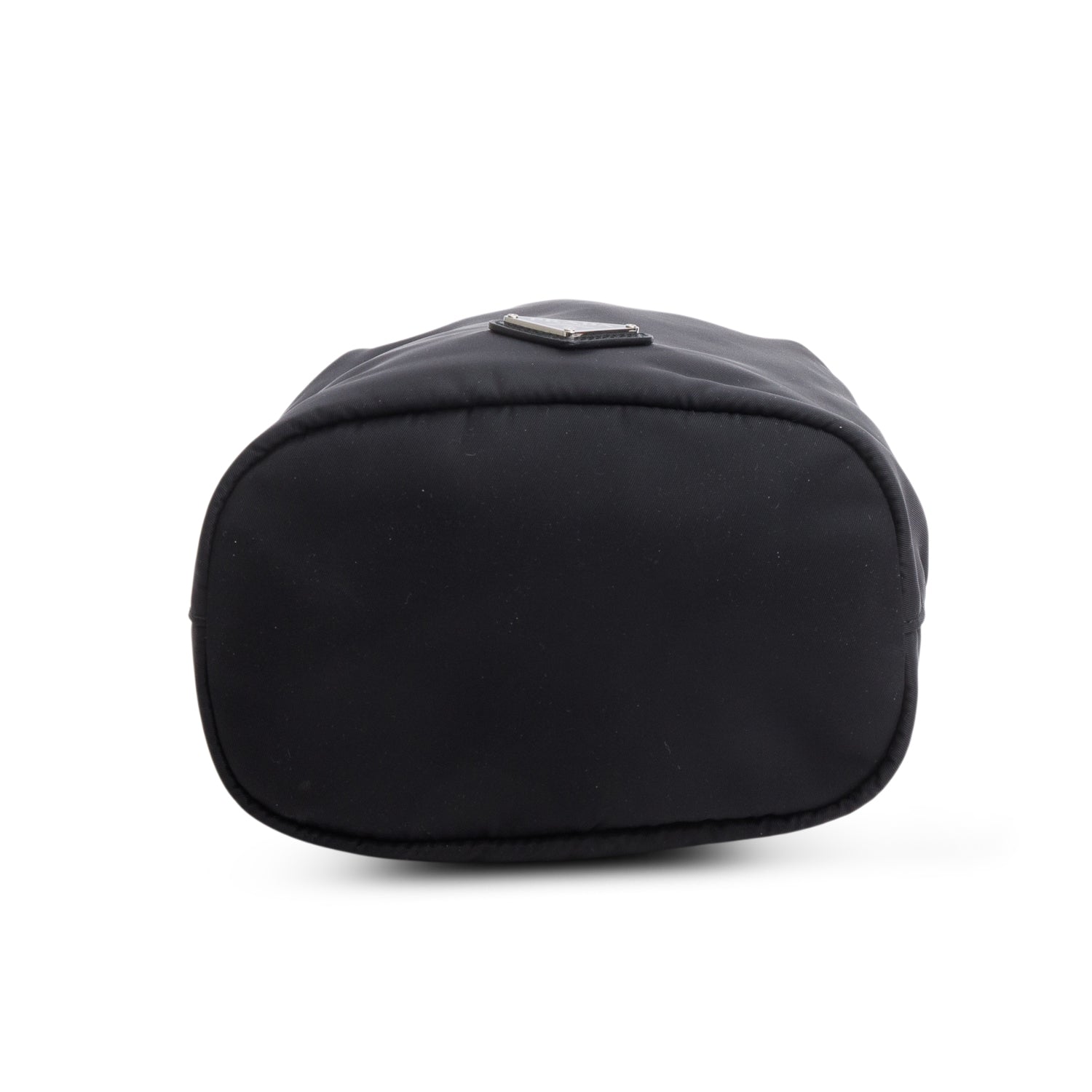 Prada Black Tessuto Nylon Mini Bucket Bag w/ Box