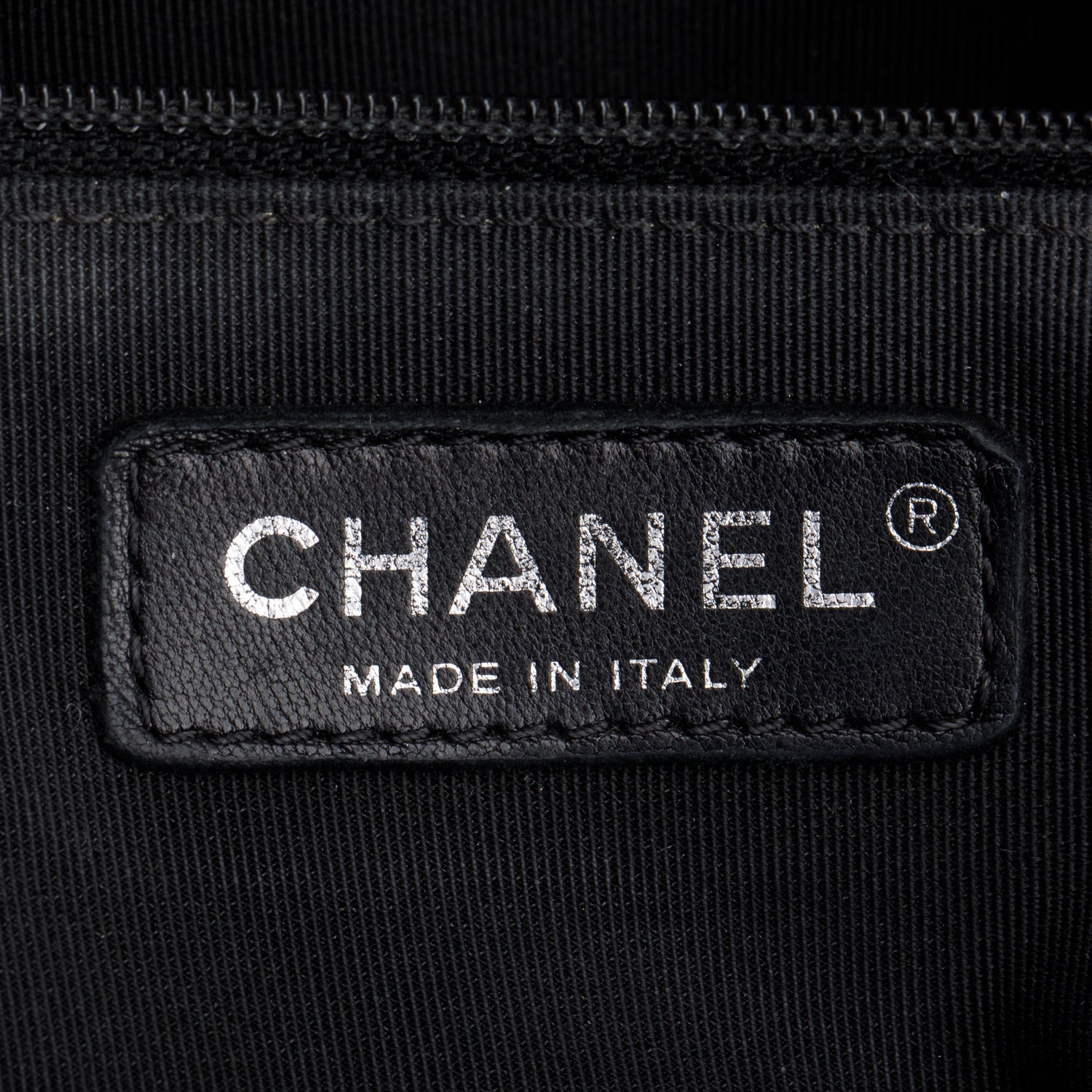 Chanel Black Aged Calfskin Timeless Classique Flap Bag w/ Authenticity Card
