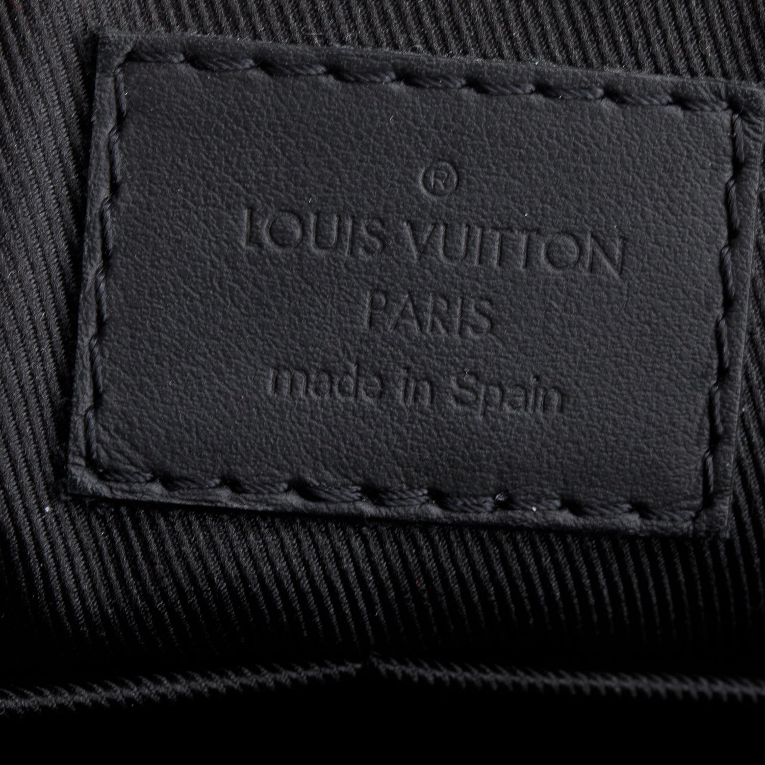 Louis Vuitton Black Calfskin Aerogram Takeoff Messenger Bag