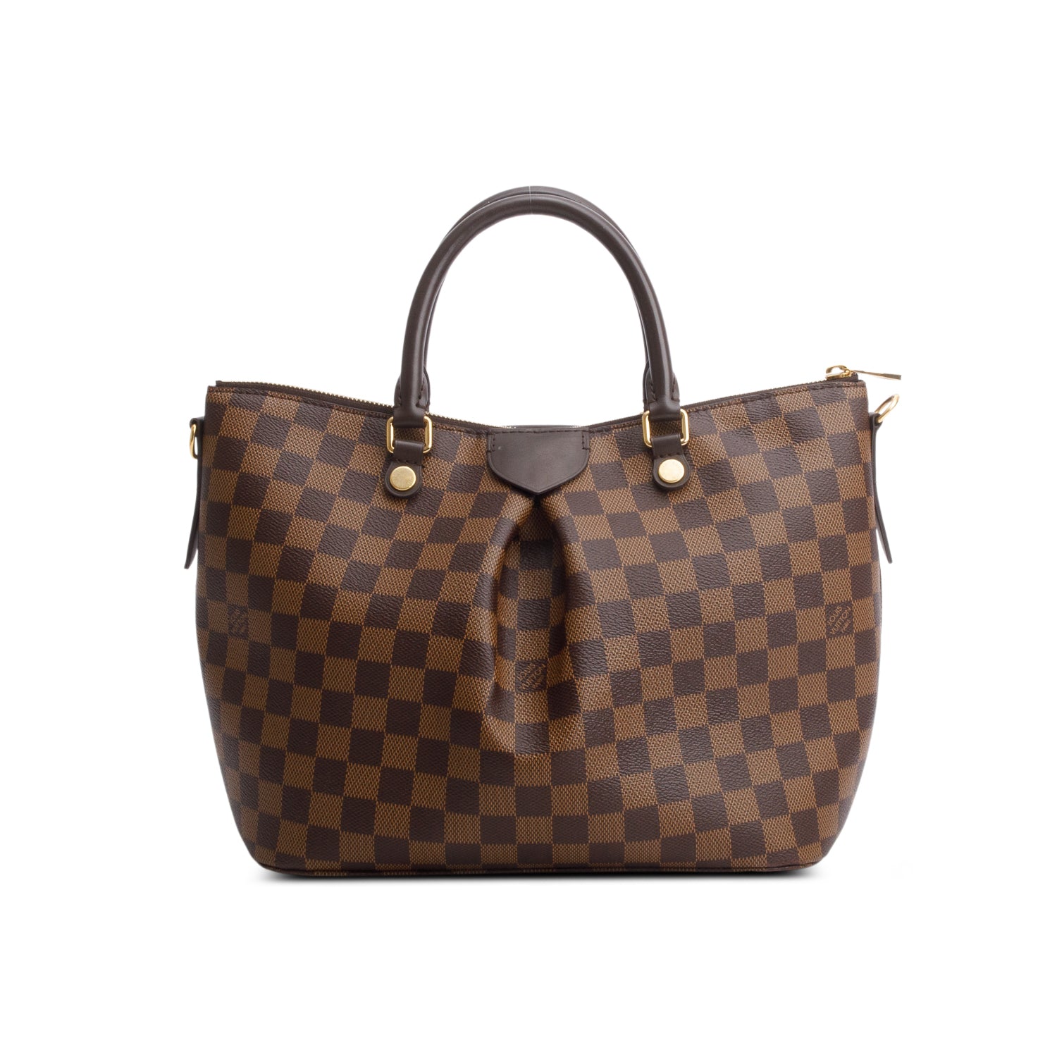 Louis Vuitton 2021 Damier Ebene Siena PM w/ Strap & Receipt