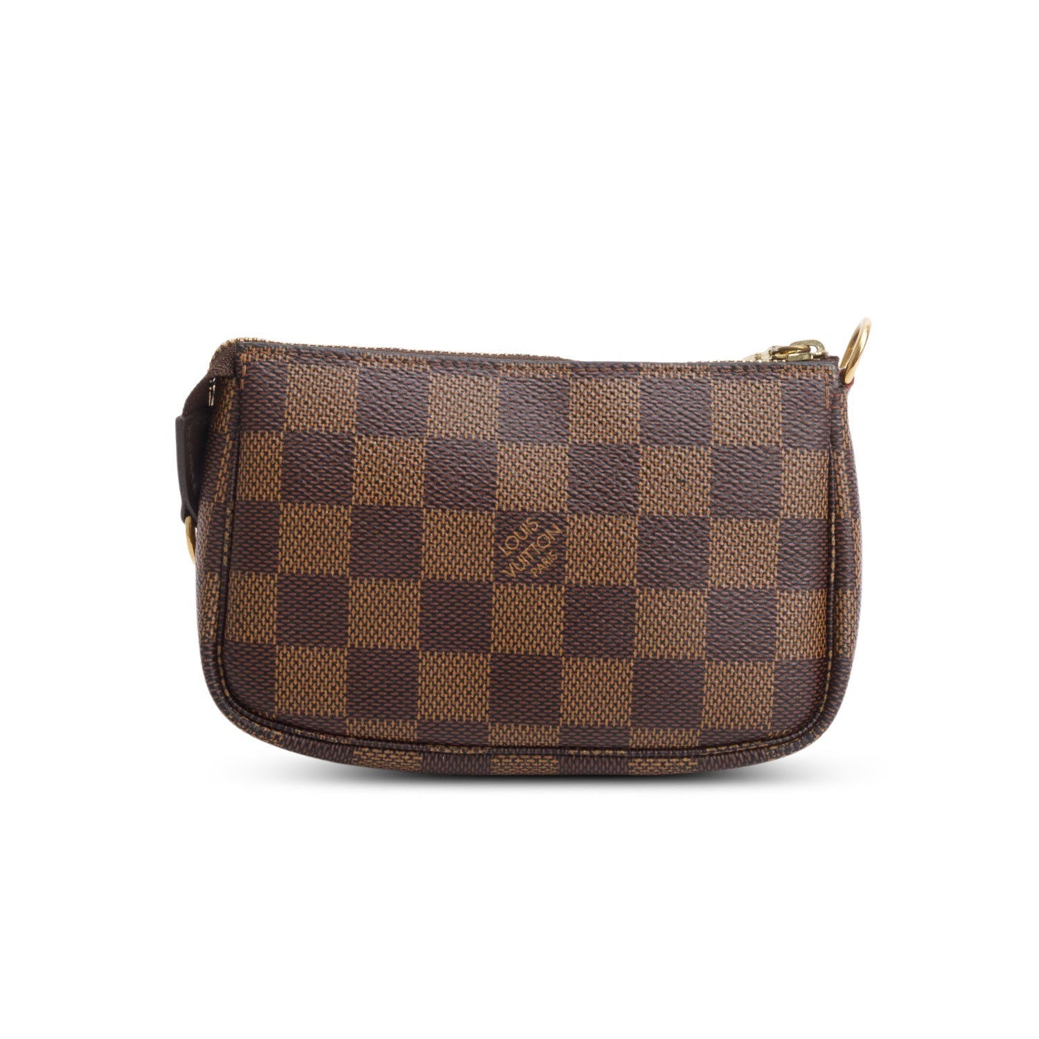 Louis Vuitton 2020 Damier Ebene Mini Pochette Accessoires w/ Box