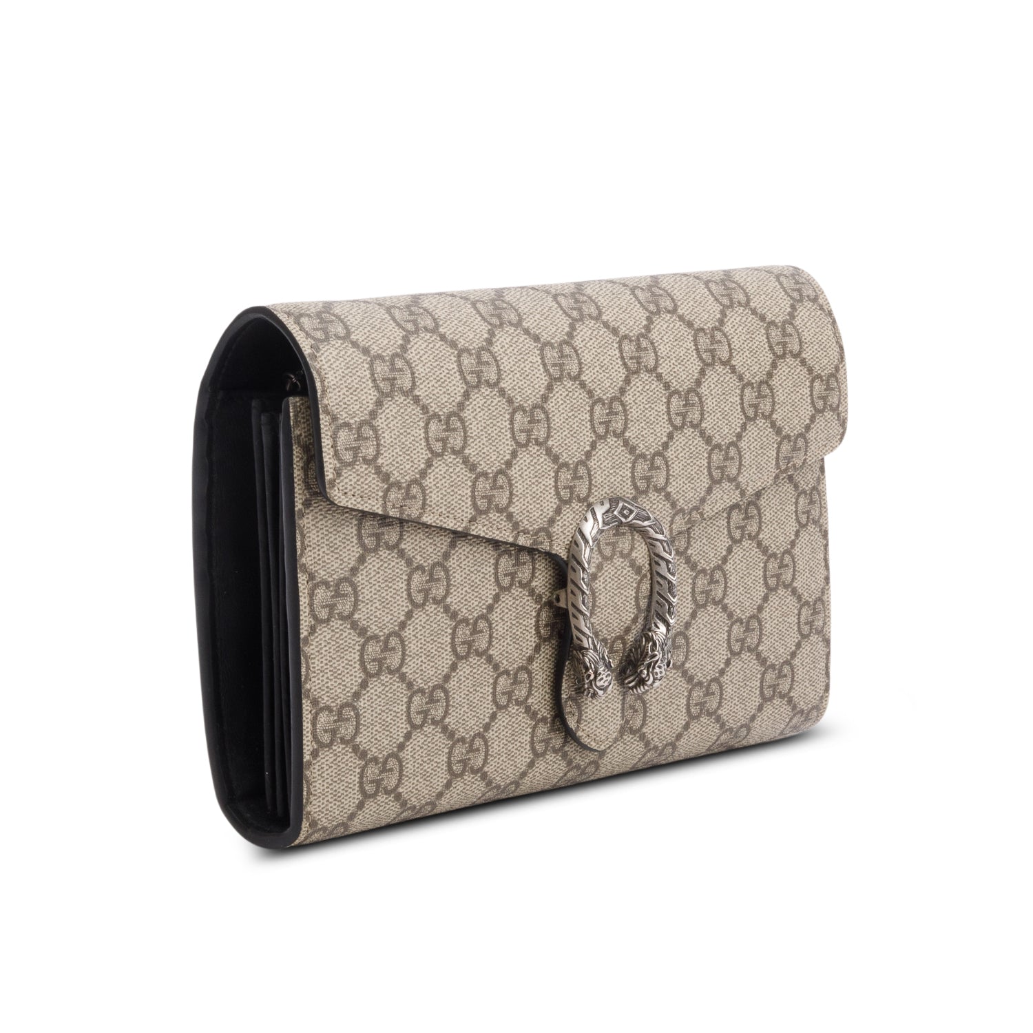 Gucci GG Supreme Monogram Mini Dionysus Chain Wallet