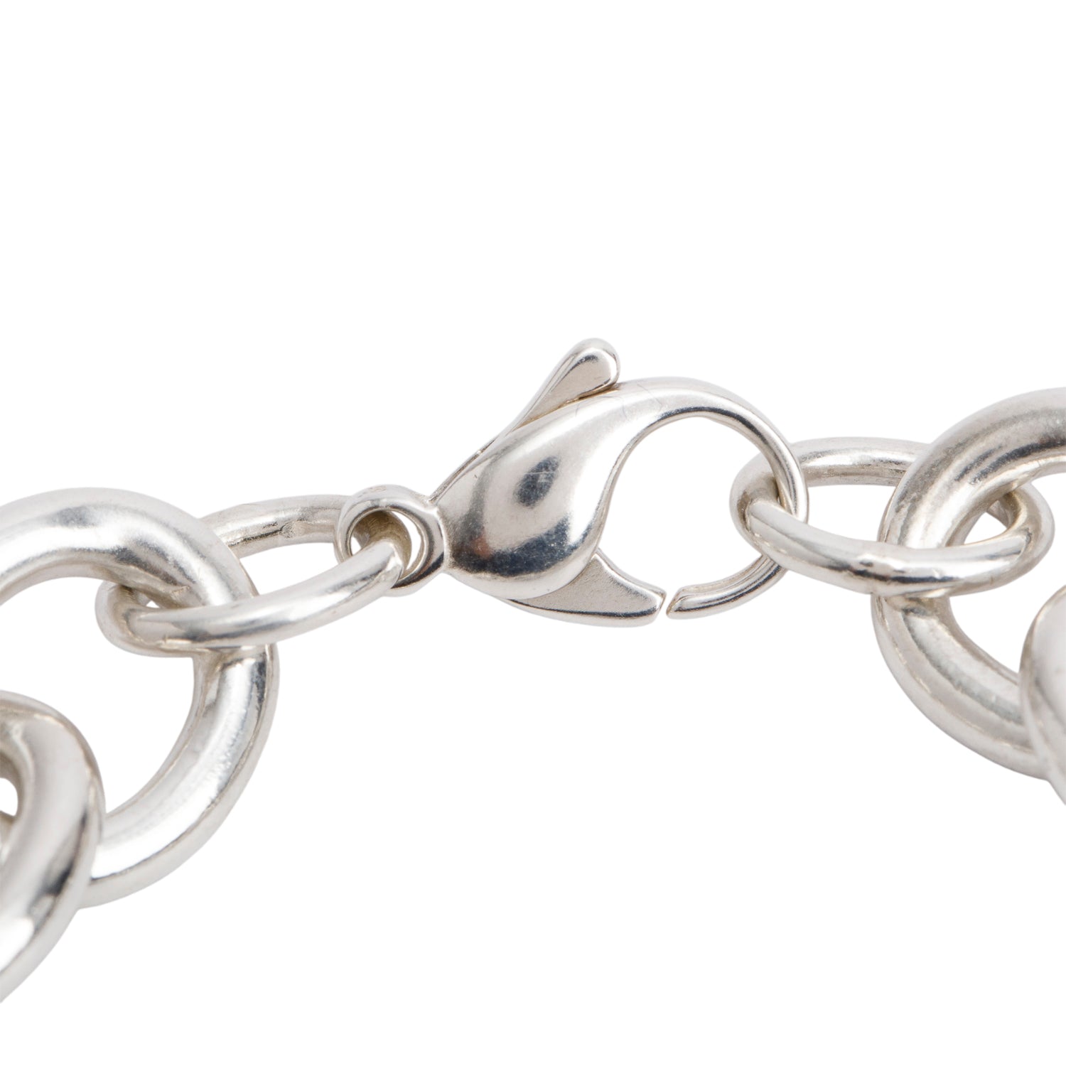 Tiffany & Co. Sterling Silver Large Infinity Link Bracelet