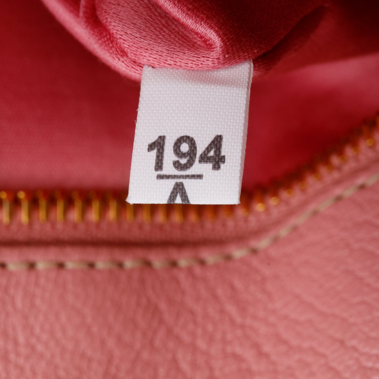 Miu Miu Pink Madras Leather Top Handle Bag w/ Authenticity Card