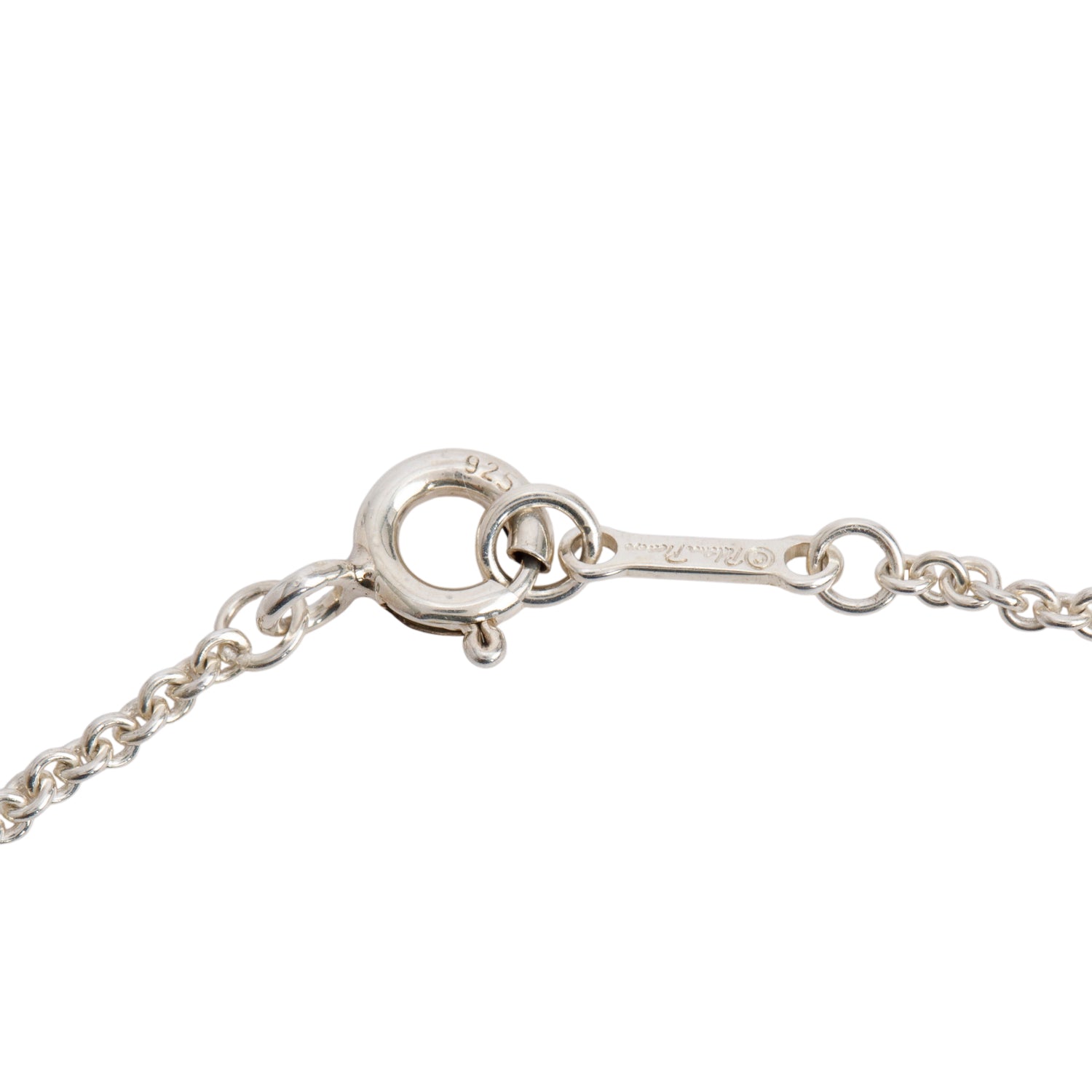 Tiffany & Co. Sterling Silver Paloma Picasso's Hammered Cross Bracelet