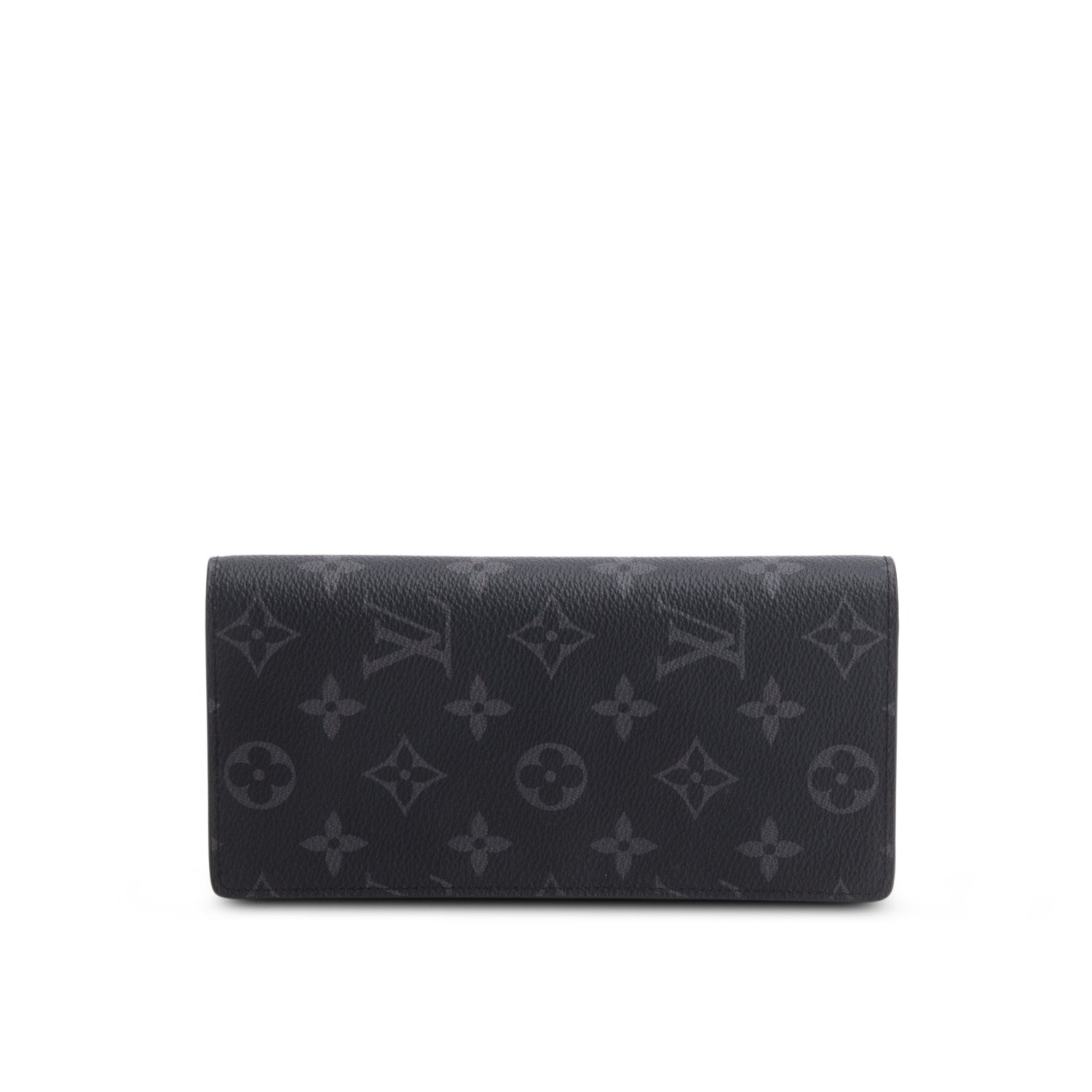 Louis Vuitton Monogram Eclipse Brazza Wallet w/ Box