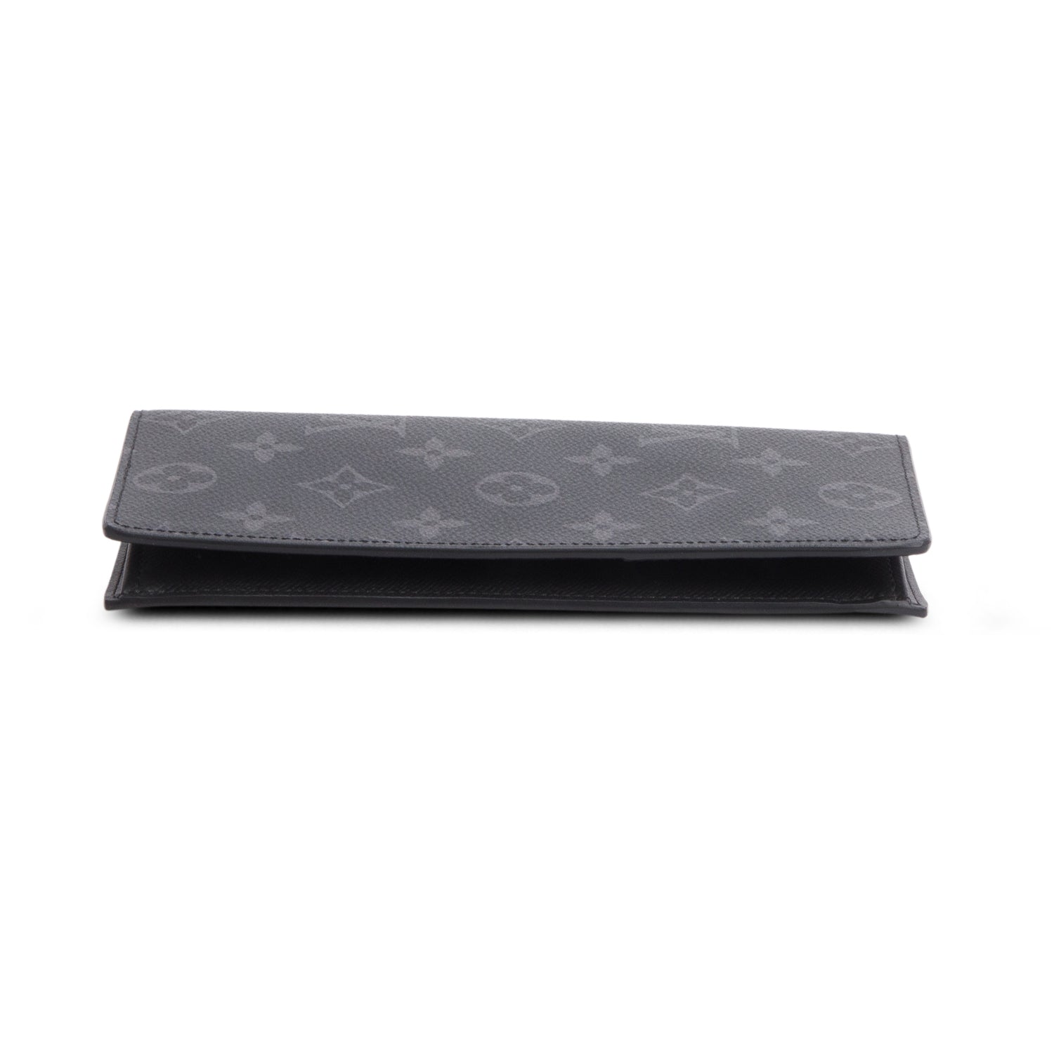 Louis Vuitton Monogram Eclipse Brazza Wallet w/ Box