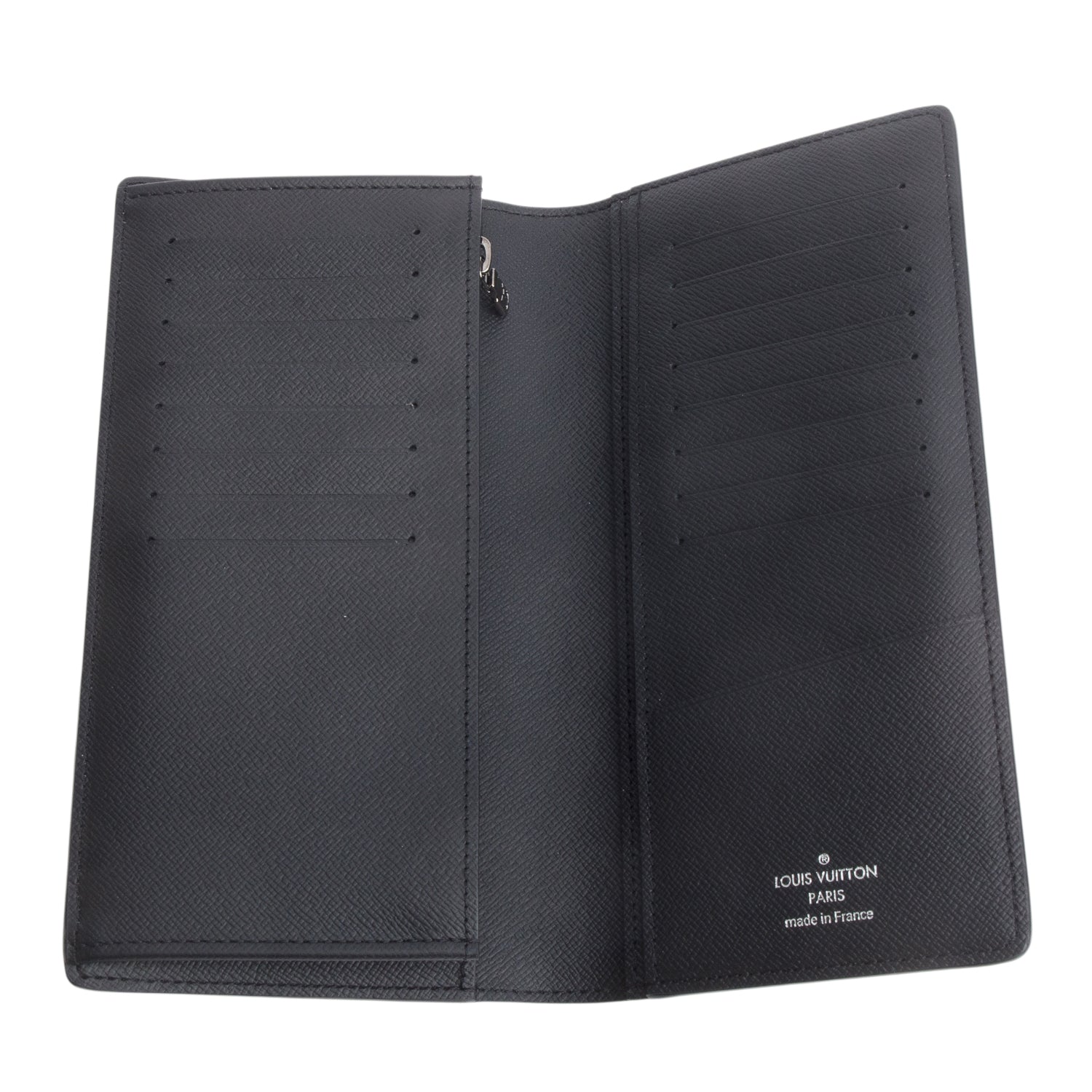 Louis Vuitton Monogram Eclipse Brazza Wallet w/ Box