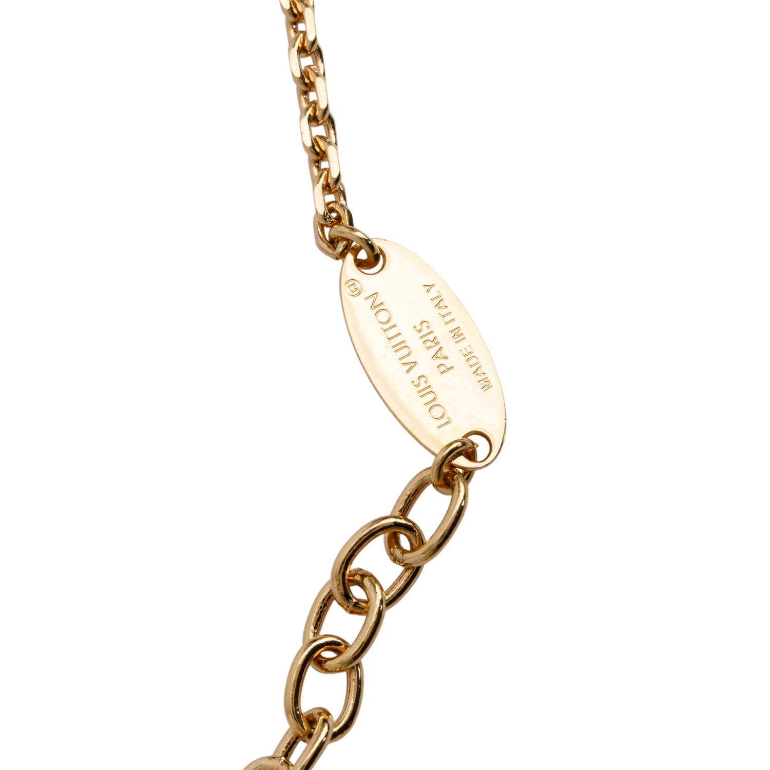 Louis Vuitton 2024 Gold Plated Blooming Supple Necklace w/ Box