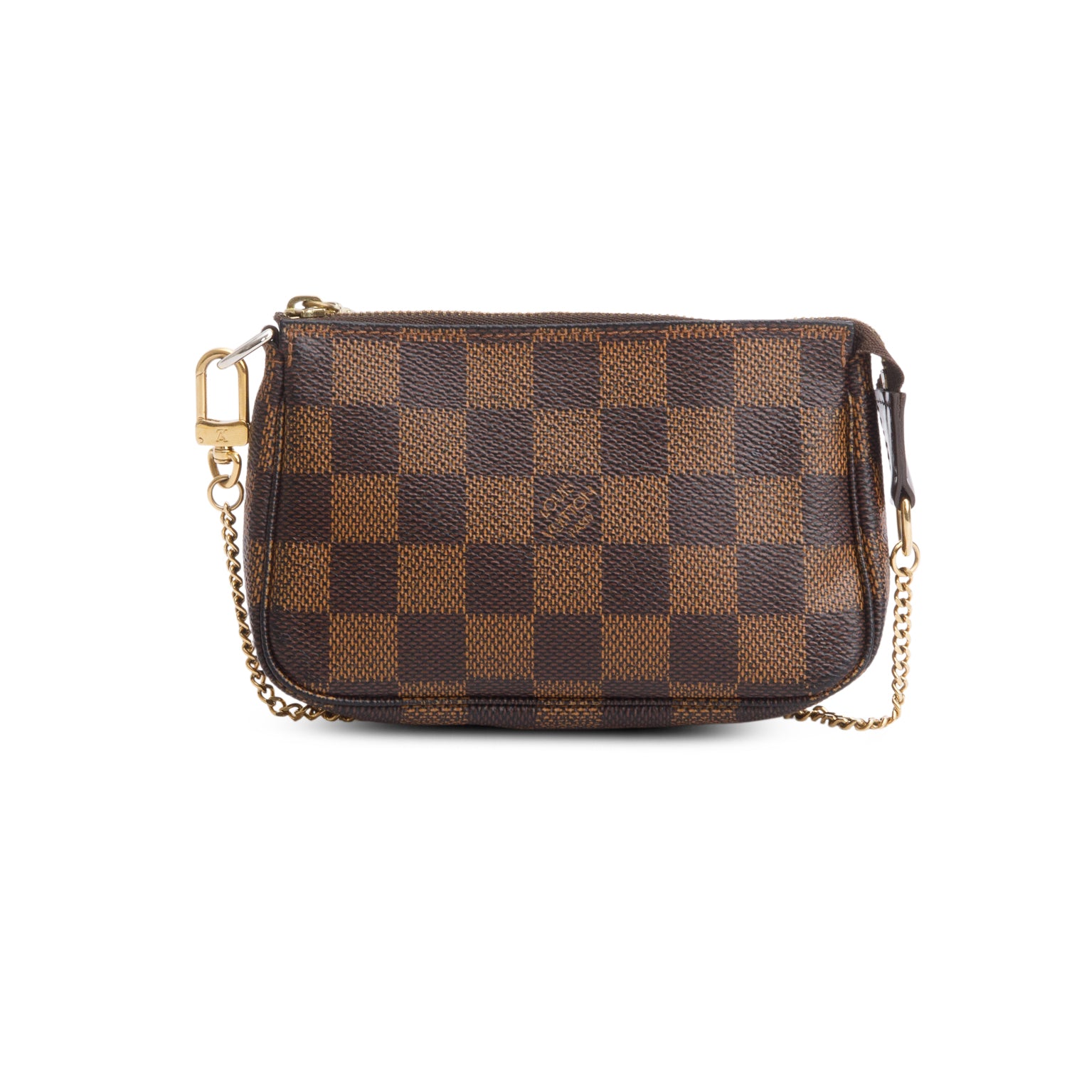Louis Vuitton Damier Ebene Mini Pochette Accessoires w/ Receipt