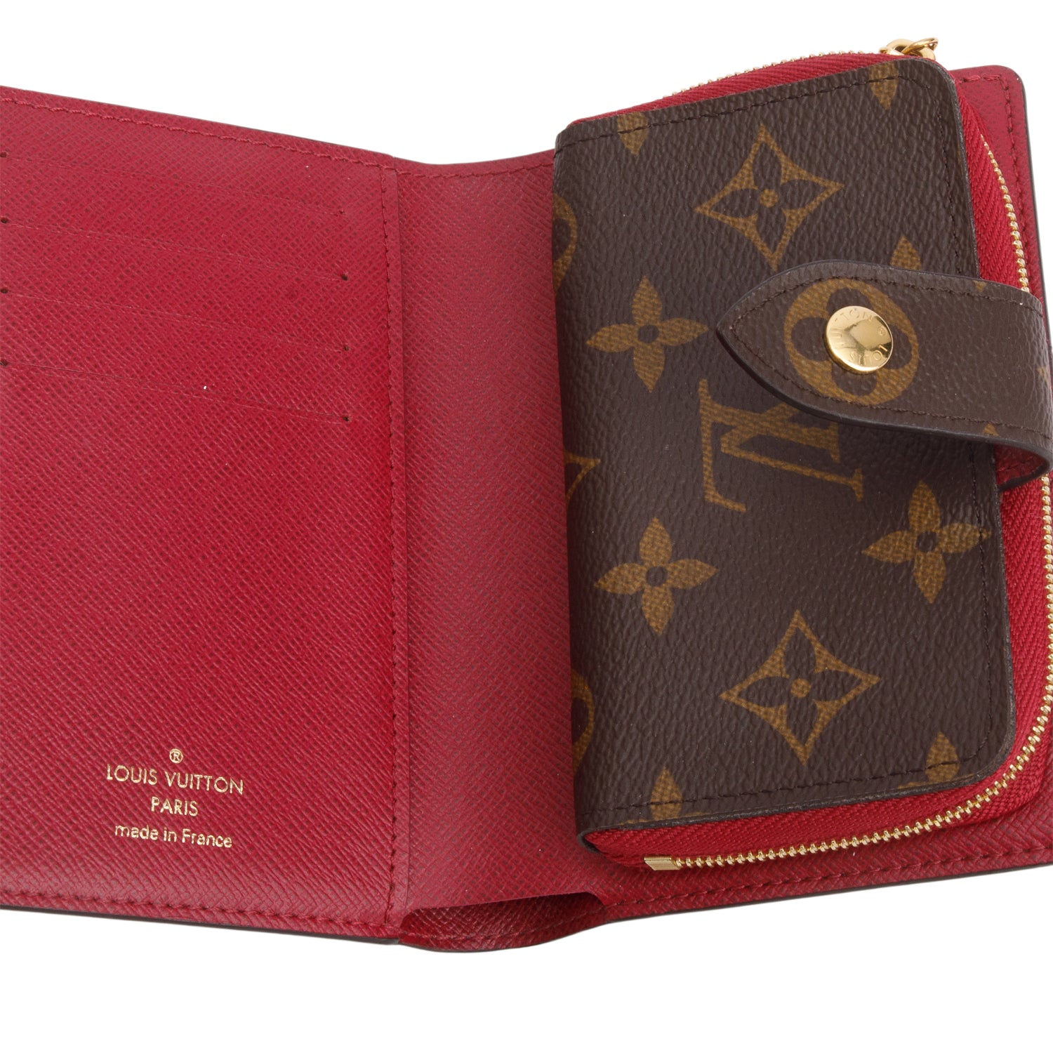 Louis Vuitton Monogram Fuschia Juliette Wallet w/ Box