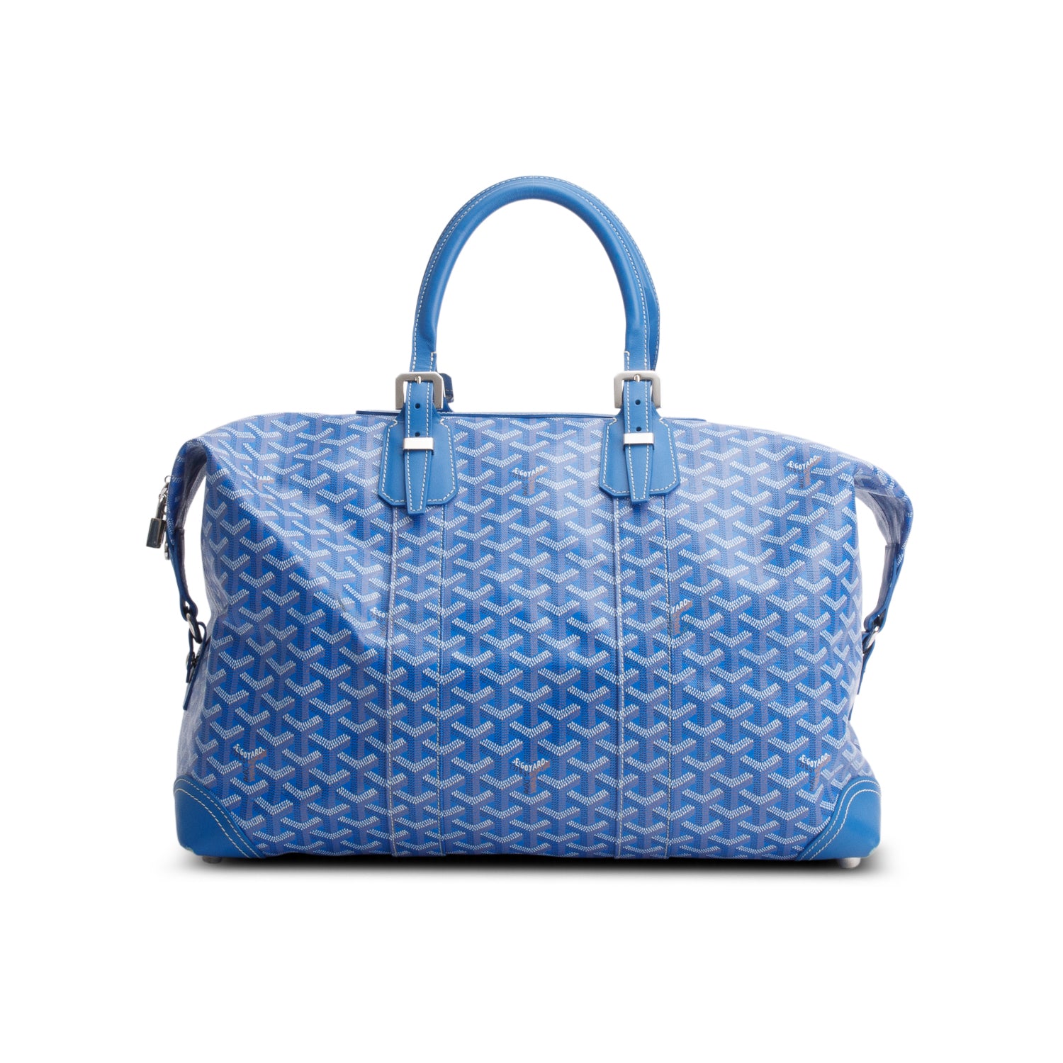 Goyard 2024 Blue Monogram Canvas Boeing 45 Duffle Bag