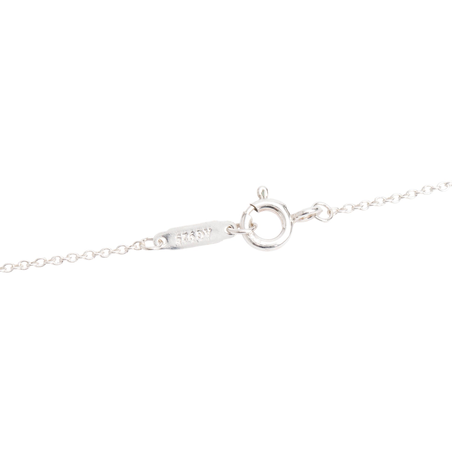 Tiffany & Co. Sterling Silver Tsavorite Save the Wild Elephant Pendant Necklace