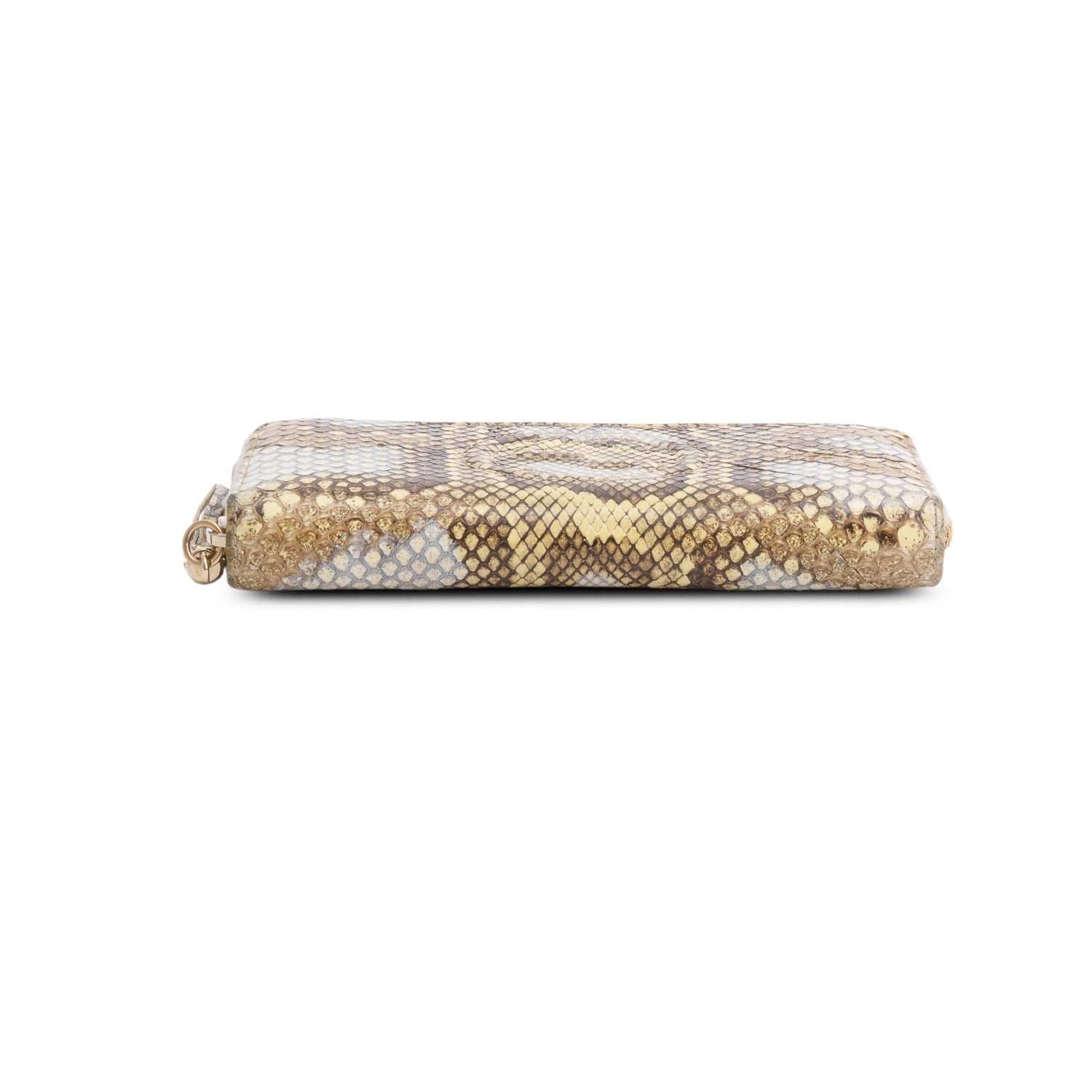 Gucci Python Marrakech Soho Zip Around Wallet