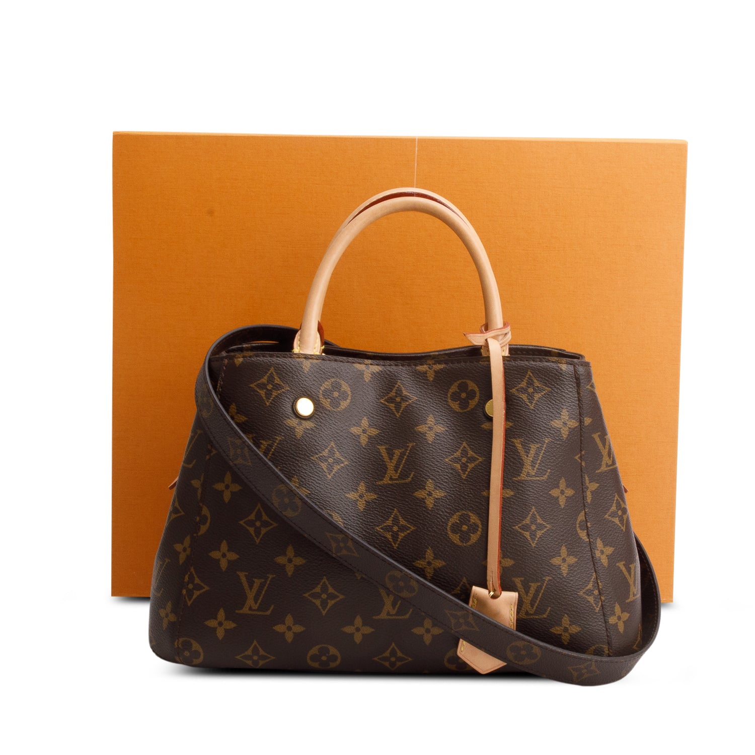 Louis Vuitton 2021 Monogram Montaigne BB w/ Box, Receipt & Strap