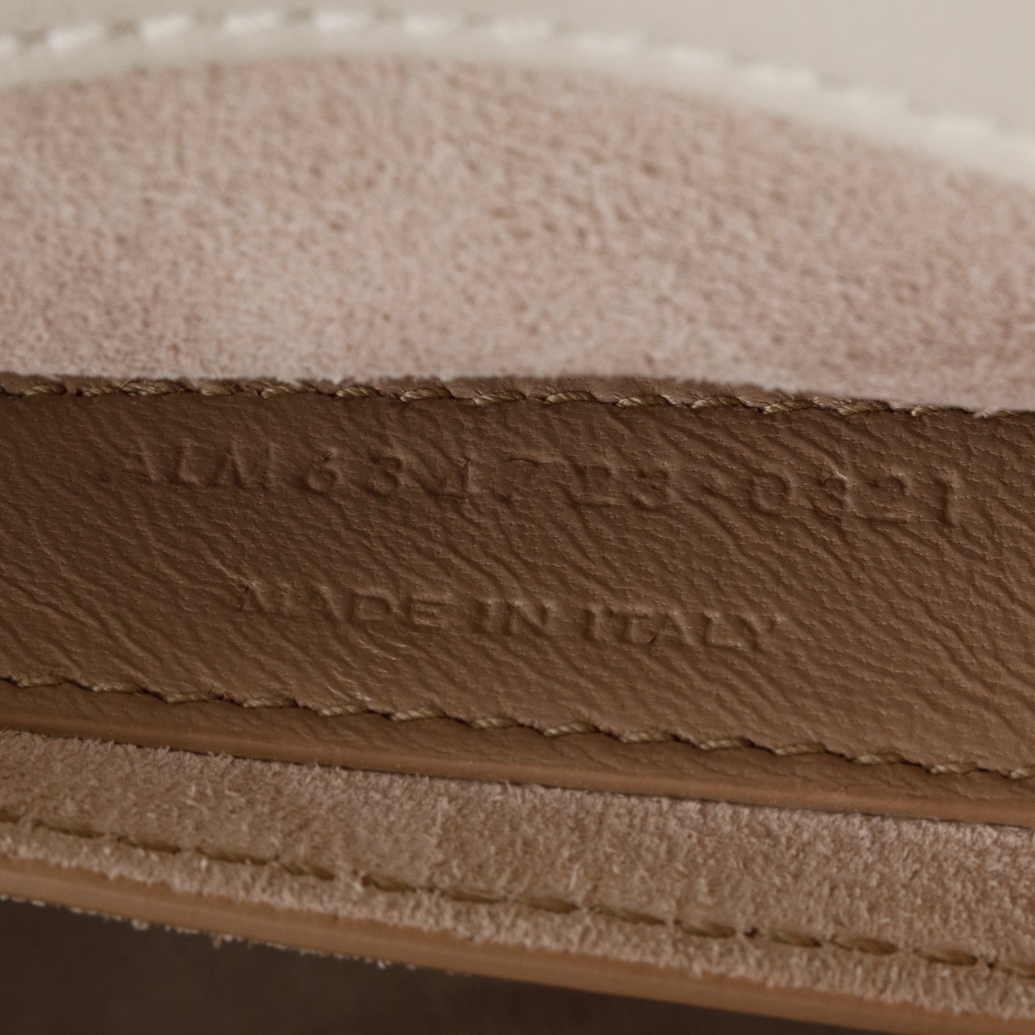 Saint Laurent 2021 Cream Smooth Calfskin Medium Monogram Sunset Satchel
