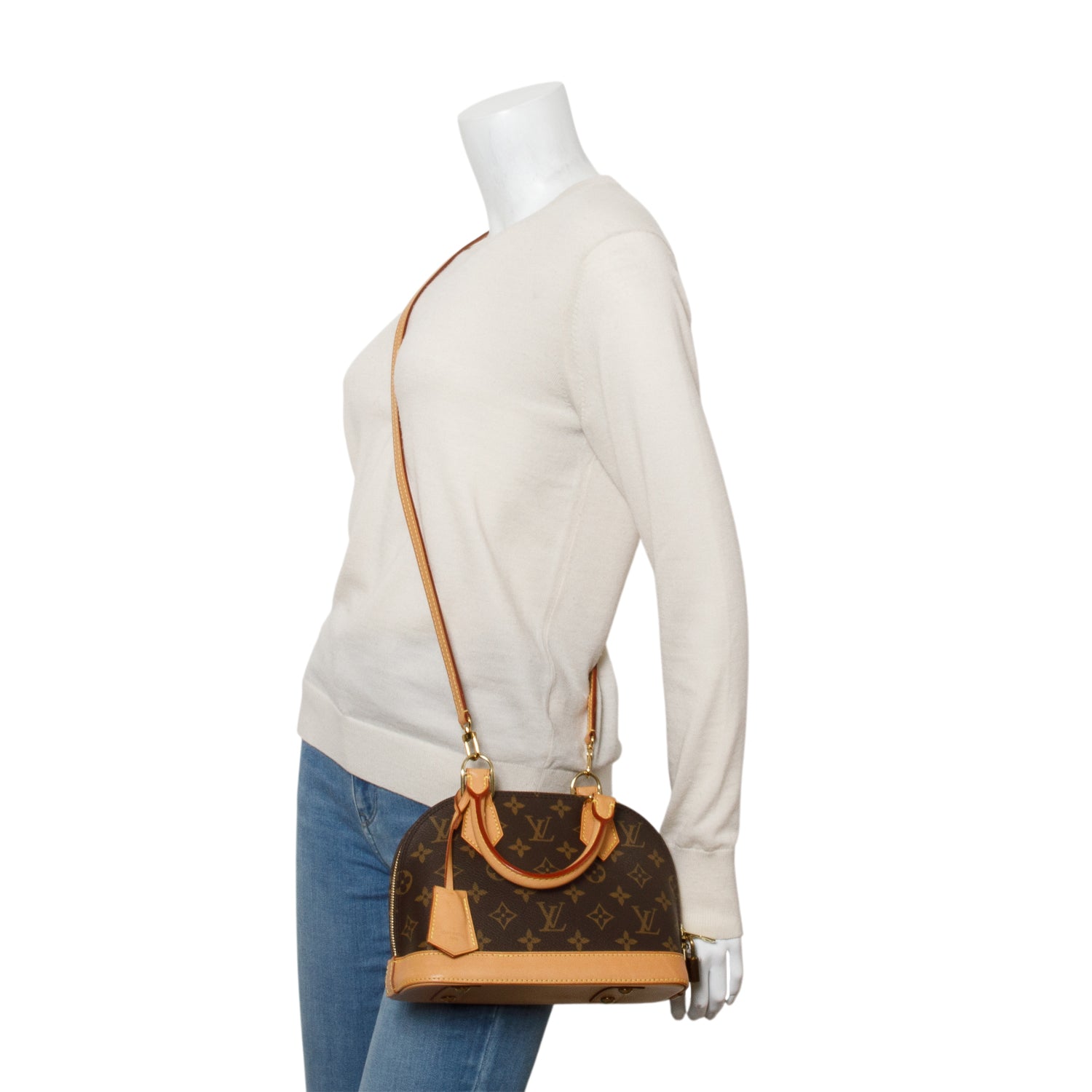 Louis Vuitton 2022 Monogram Alma BB w/ Box, Receipt & Strap