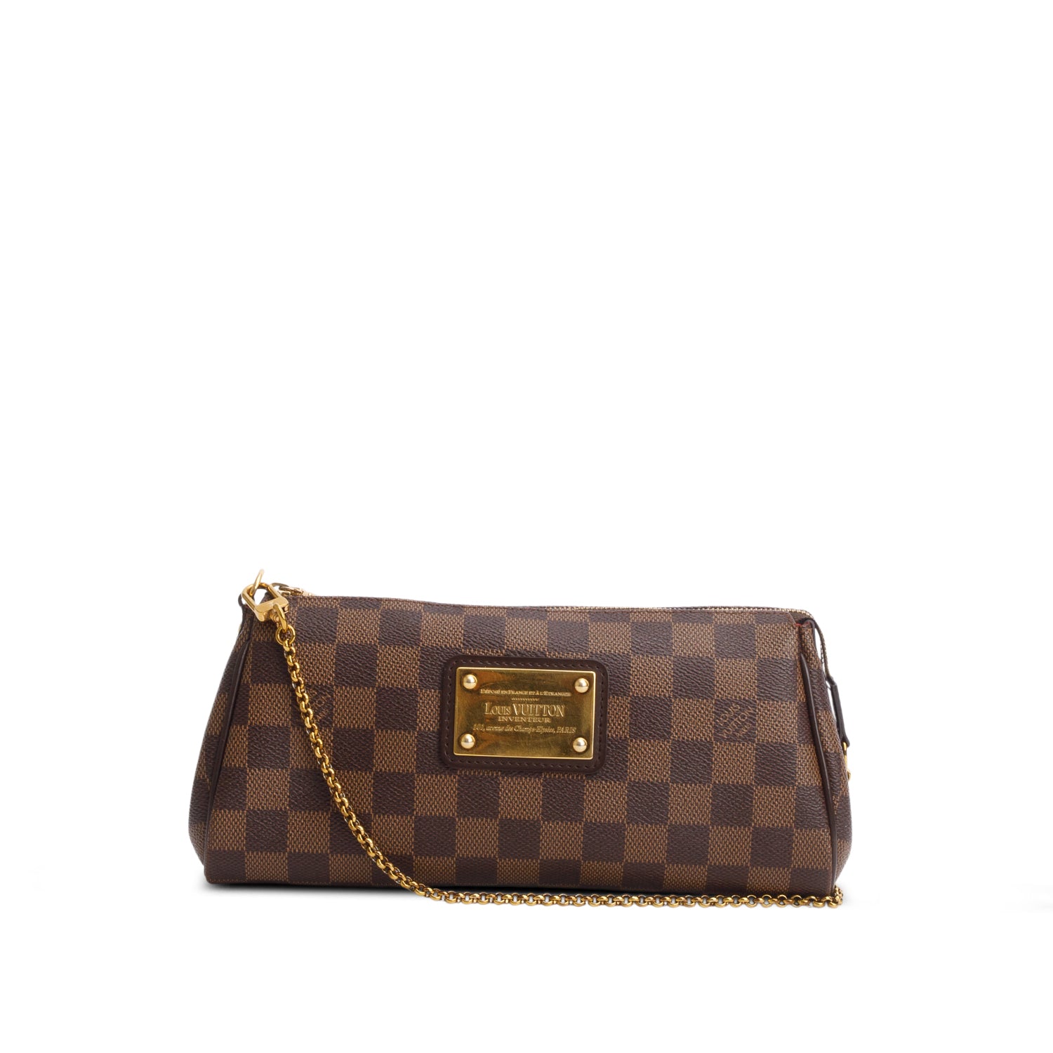 Louis Vuitton Damier Ebene Eva Clutch
