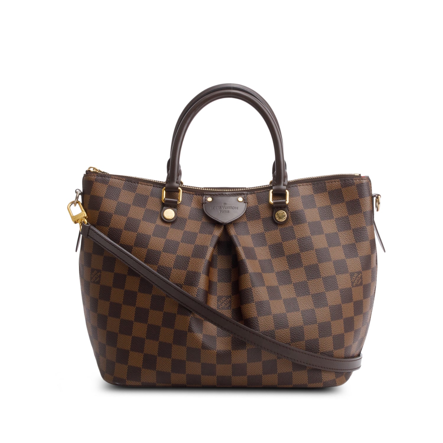 Louis Vuitton Damier Ebene Siena MM w/ Receipt & Strap